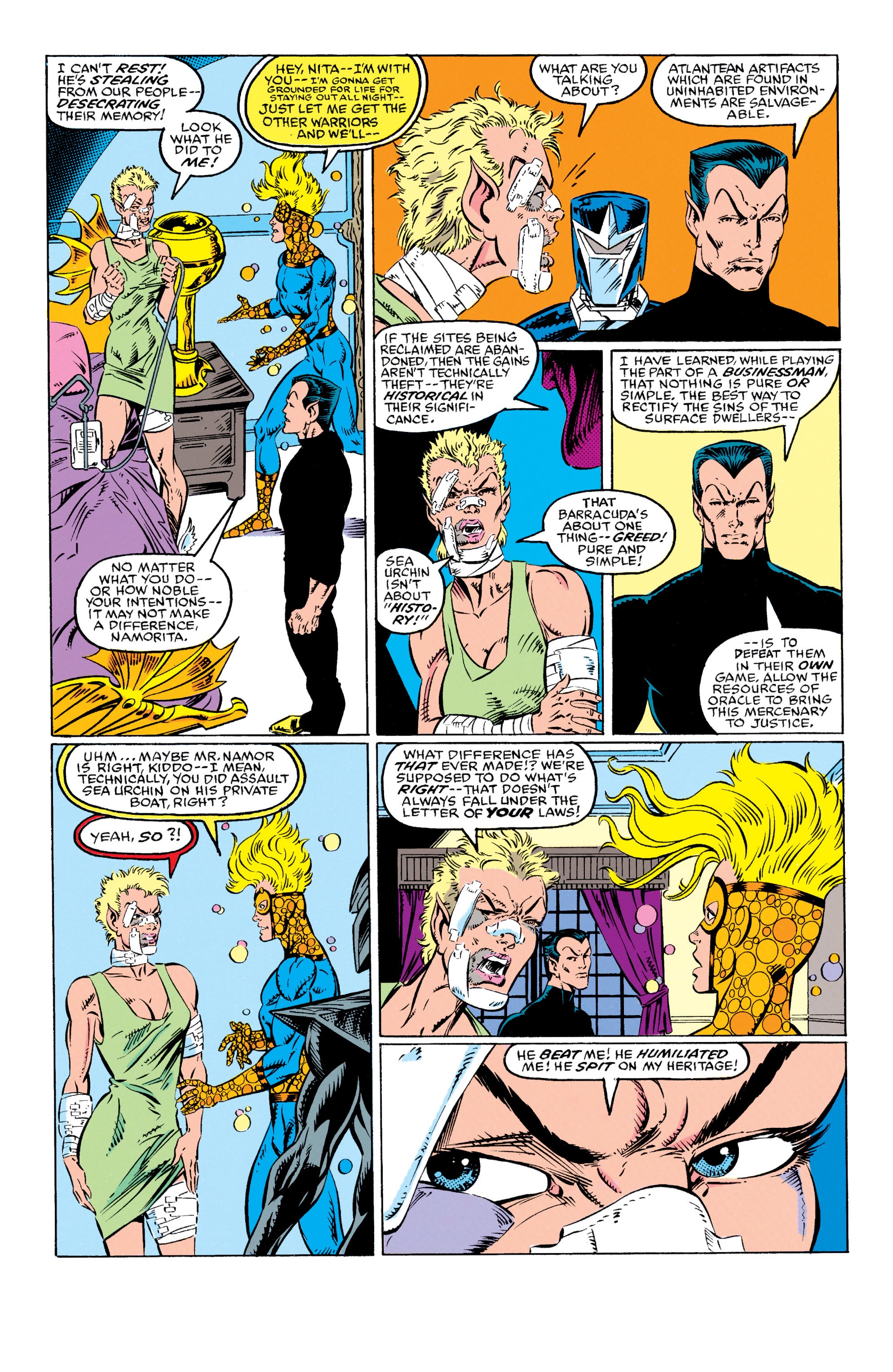 Read online The New Warriors comic -  Issue #14 - 14