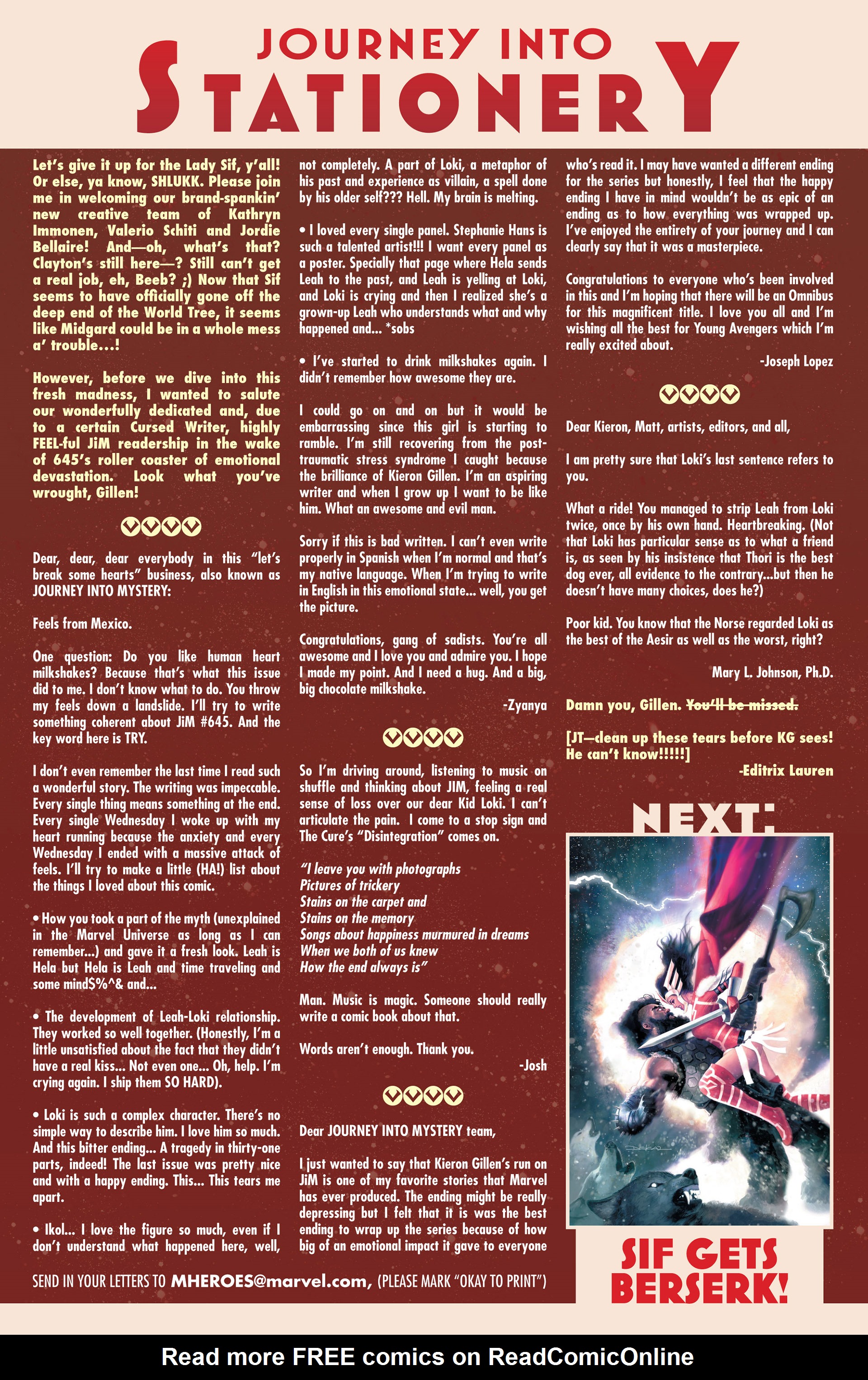 Read online Journey into Mystery (2011) comic -  Issue #646 - 23