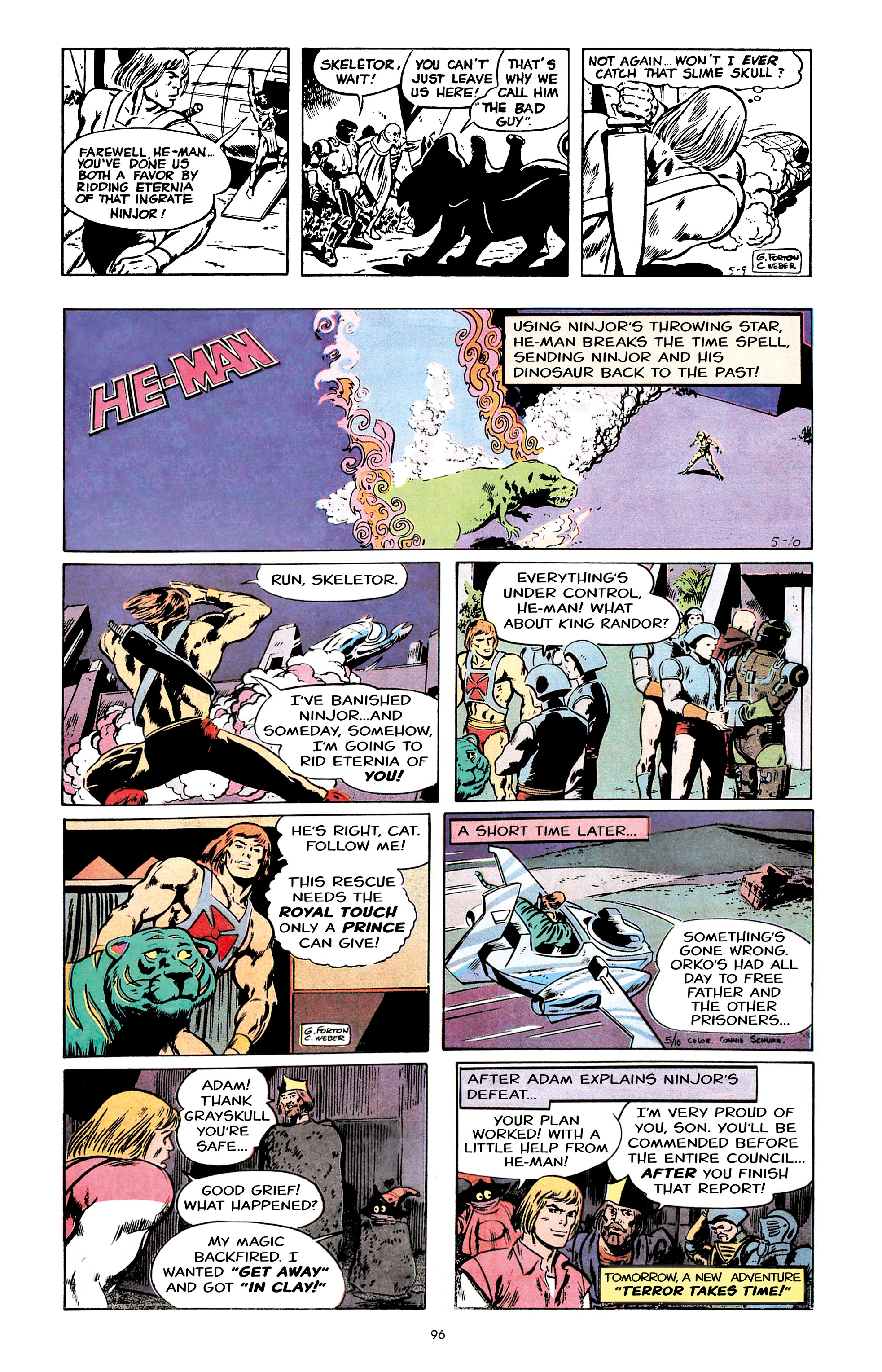 Read online He-Man and the Masters of the Universe: The Newspaper Comic Strips comic -  Issue # TPB (Part 1) - 96