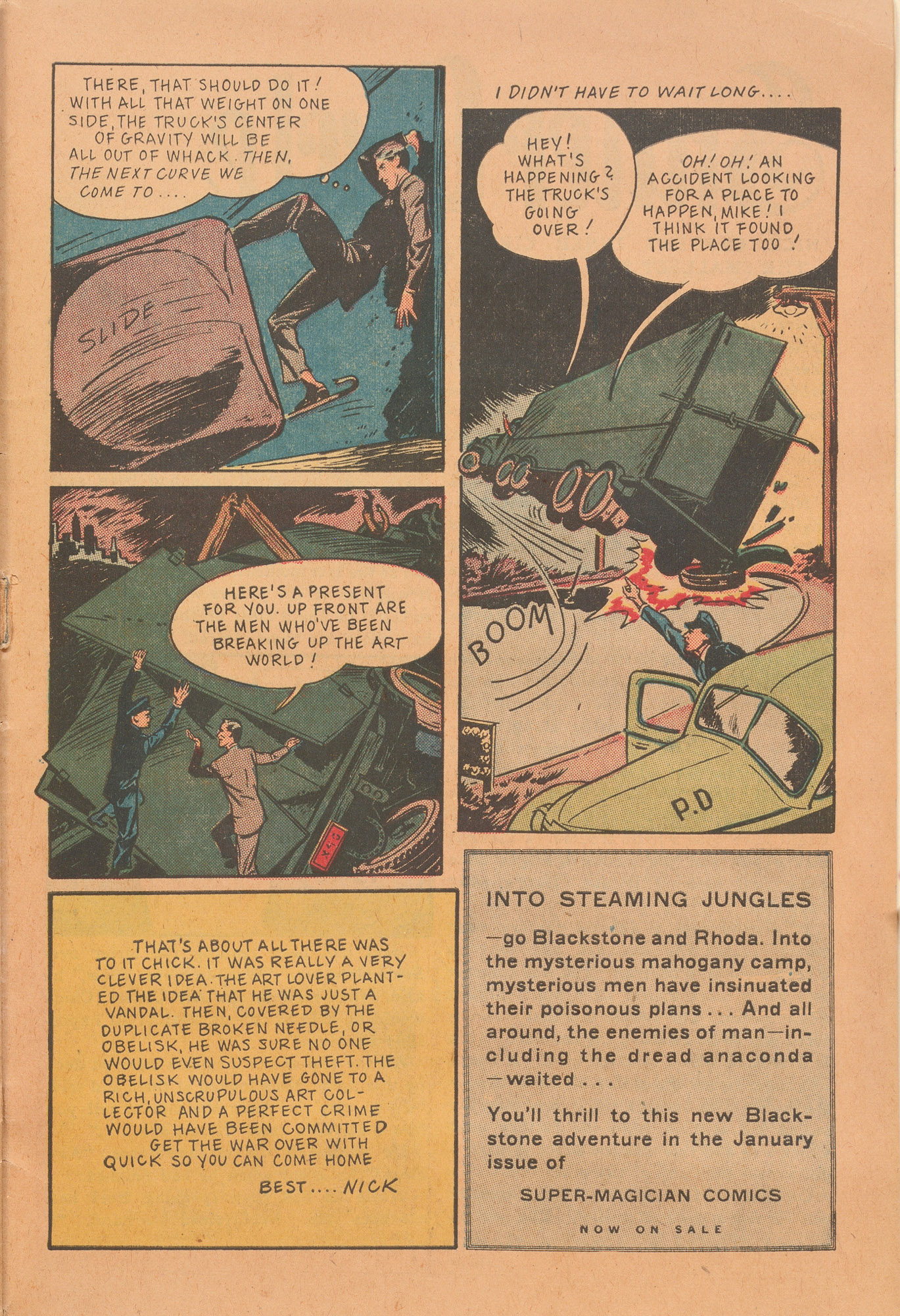 Read online Shadow Comics comic -  Issue #46 - 39