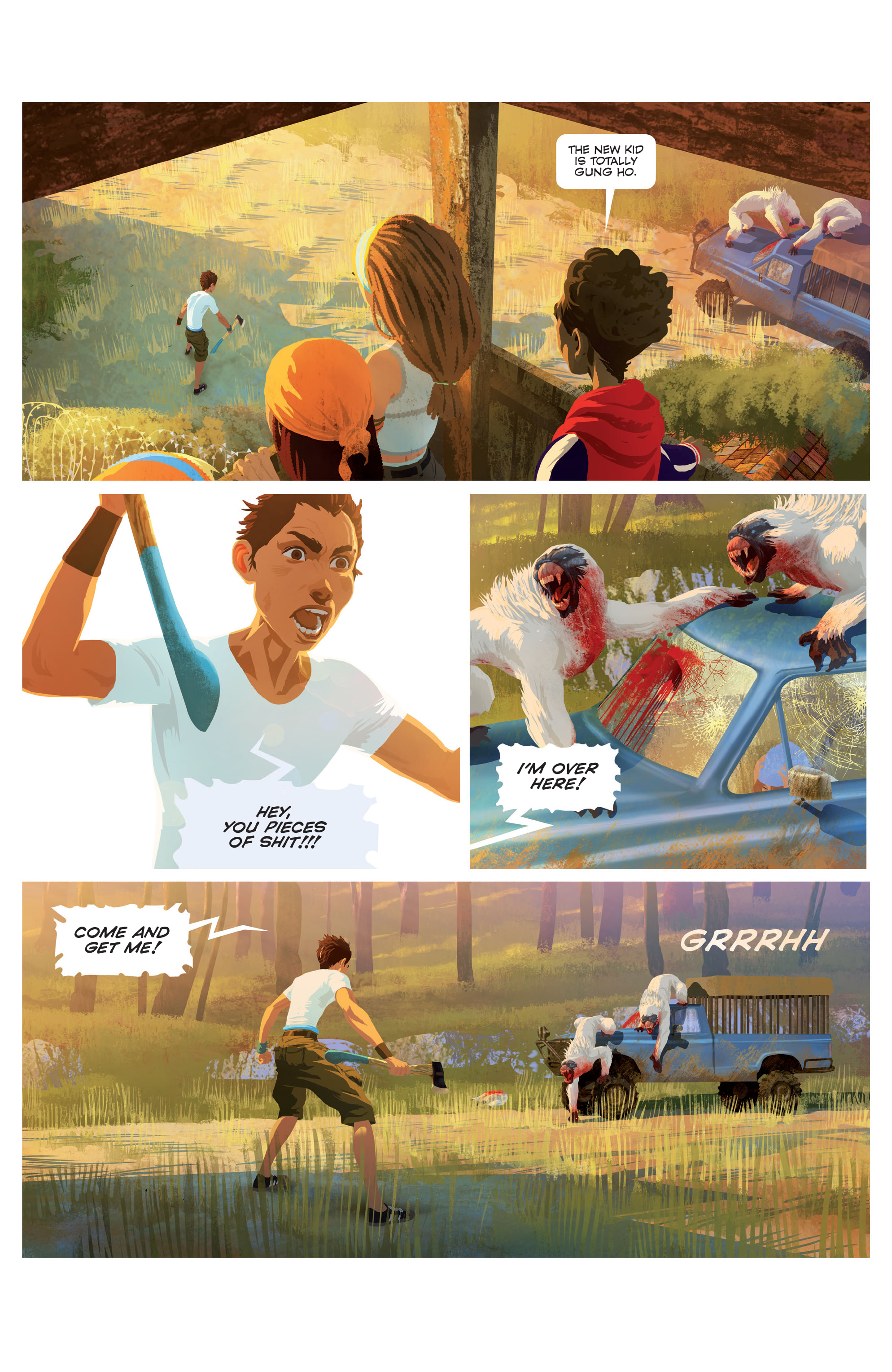 Read online Gung-Ho comic -  Issue #4 - 4