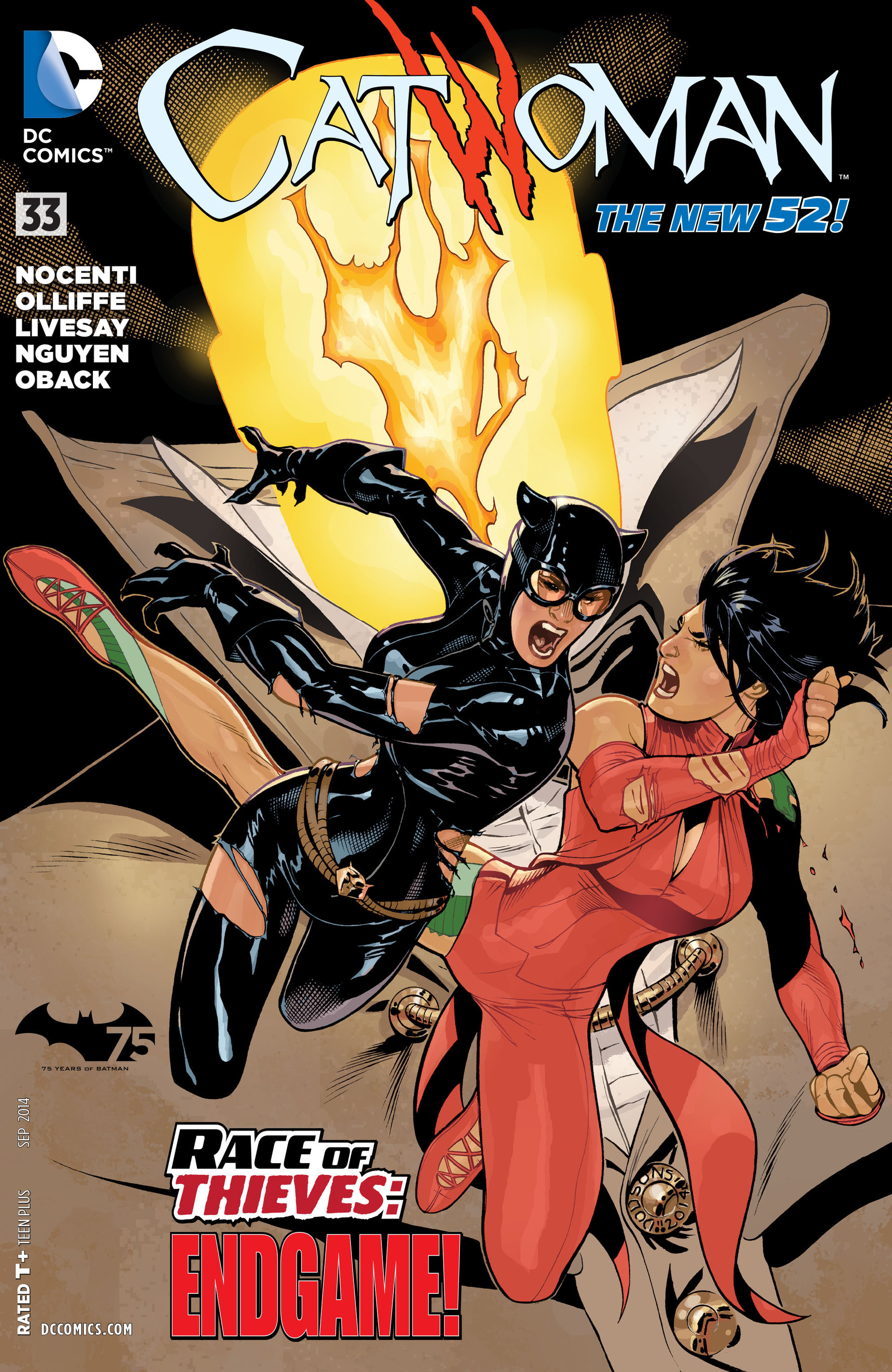 Read online Catwoman (2011) comic -  Issue #33 - 1