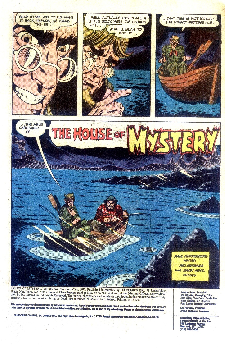 Read online House of Mystery (1951) comic -  Issue #254 - 3