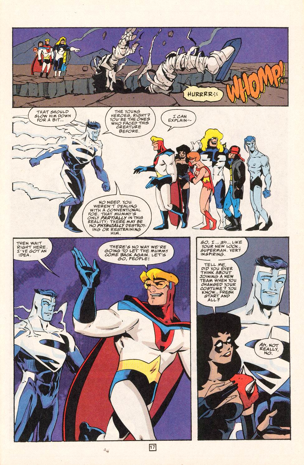 Read online Young Heroes in Love comic -  Issue #3 - 18