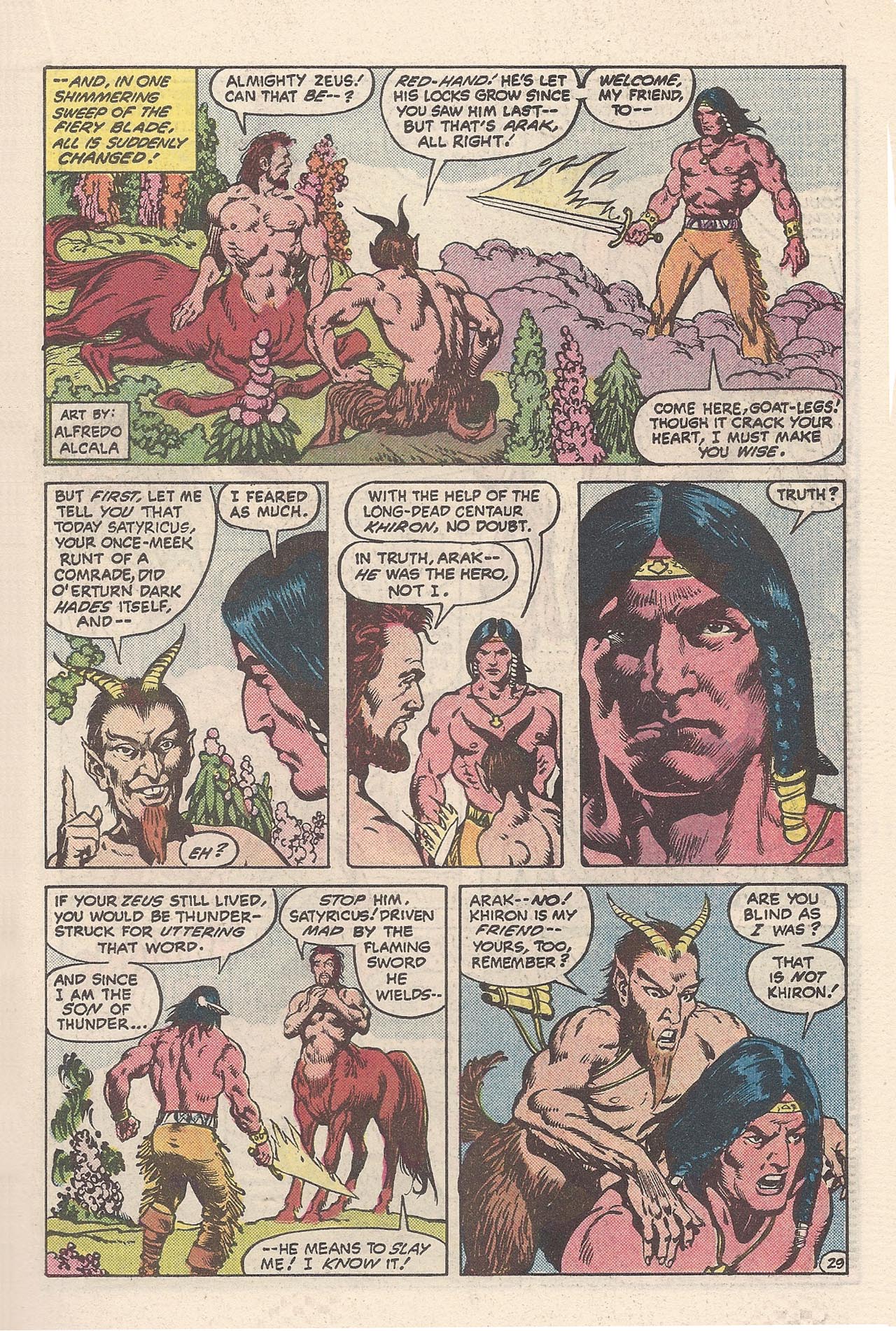 Read online Arak Son of Thunder comic -  Issue # _Annual 1 - 35