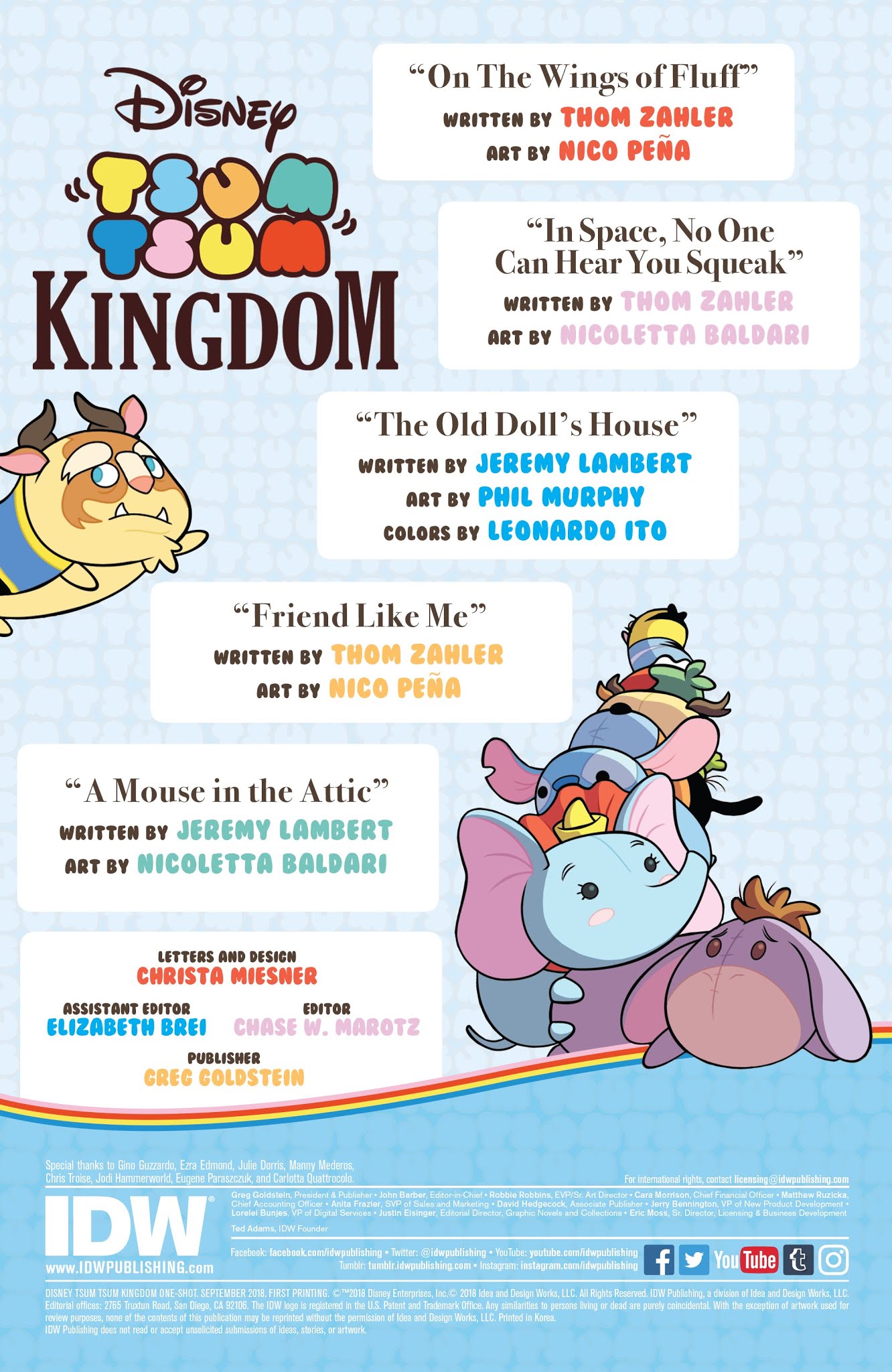 Read online Disney Tsum Tsum Kingdom One-Shot comic -  Issue # Full - 4