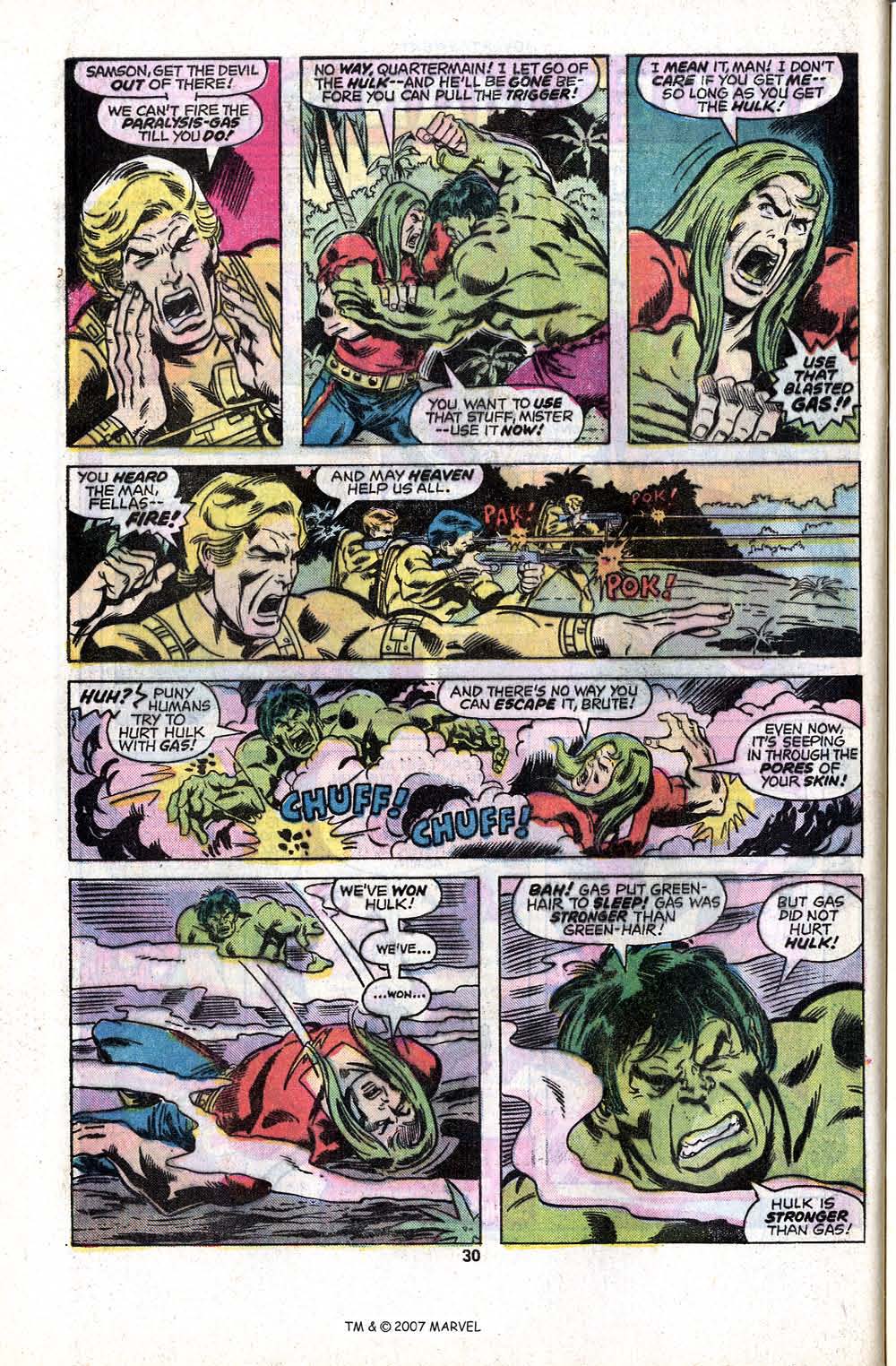 Read online The Incredible Hulk (1968) comic -  Issue #199 - 32