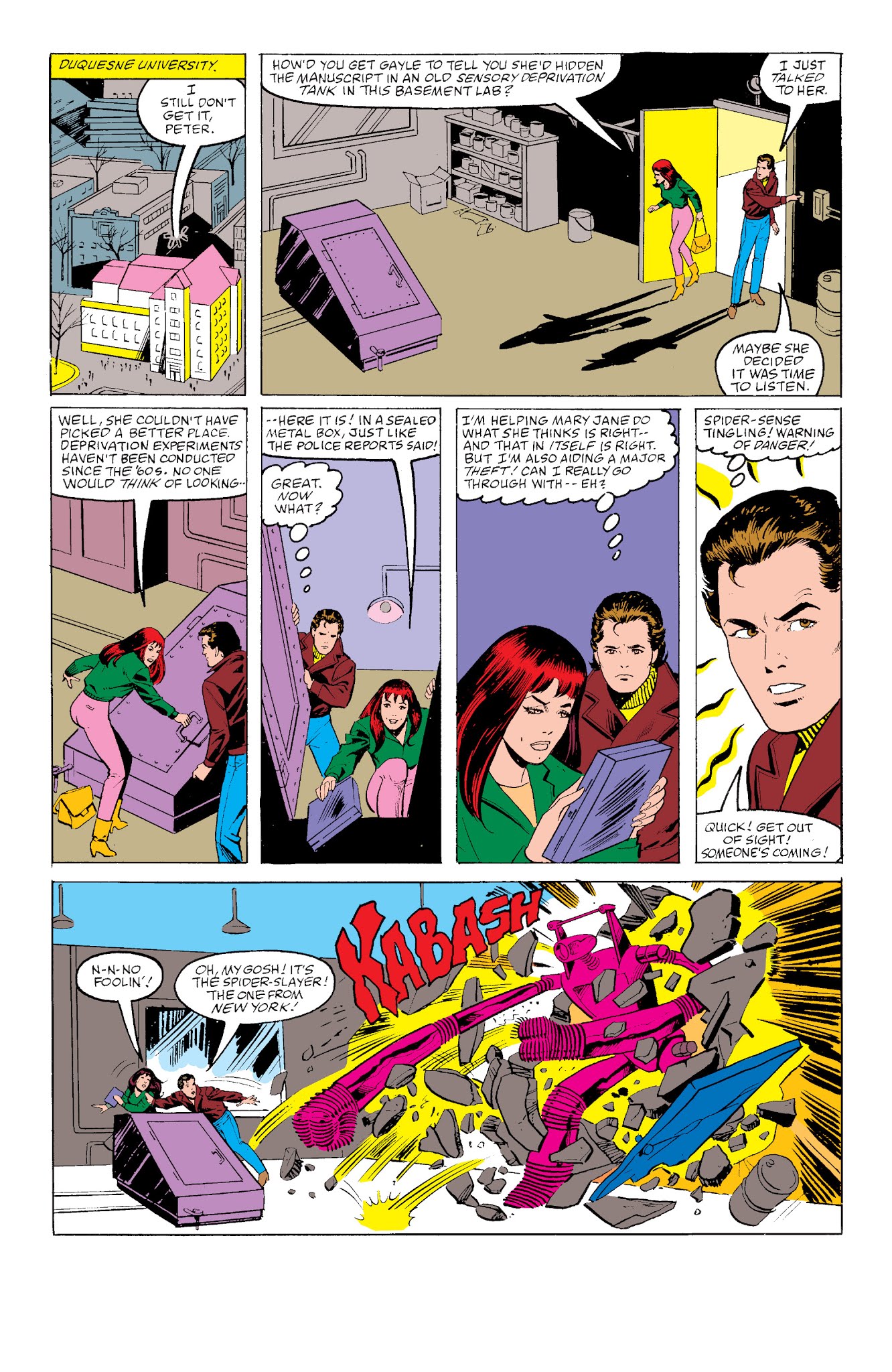 Read online Amazing Spider-Man Epic Collection comic -  Issue # Kraven's Last Hunt (Part 3) - 58