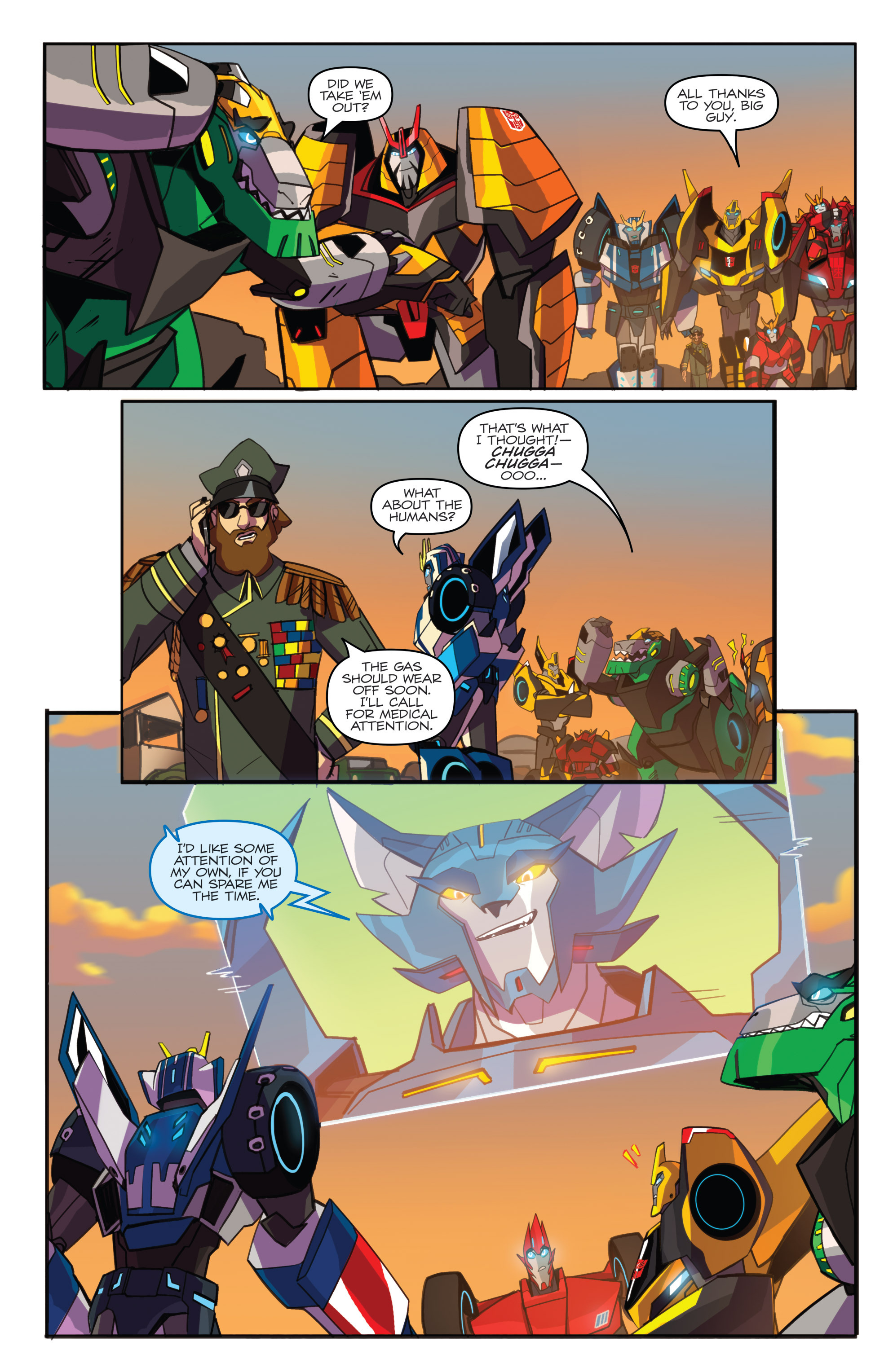 Read online Transformers: Robots In Disguise (2015) comic -  Issue #5 - 23