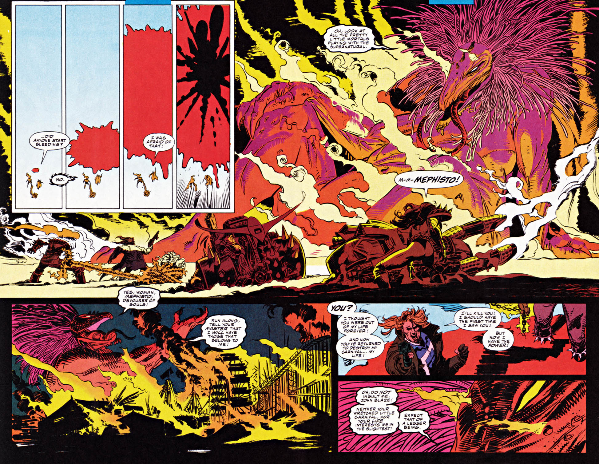 Read online Ghost Rider/Blaze: Spirits of Vengeance comic -  Issue #7 - 12