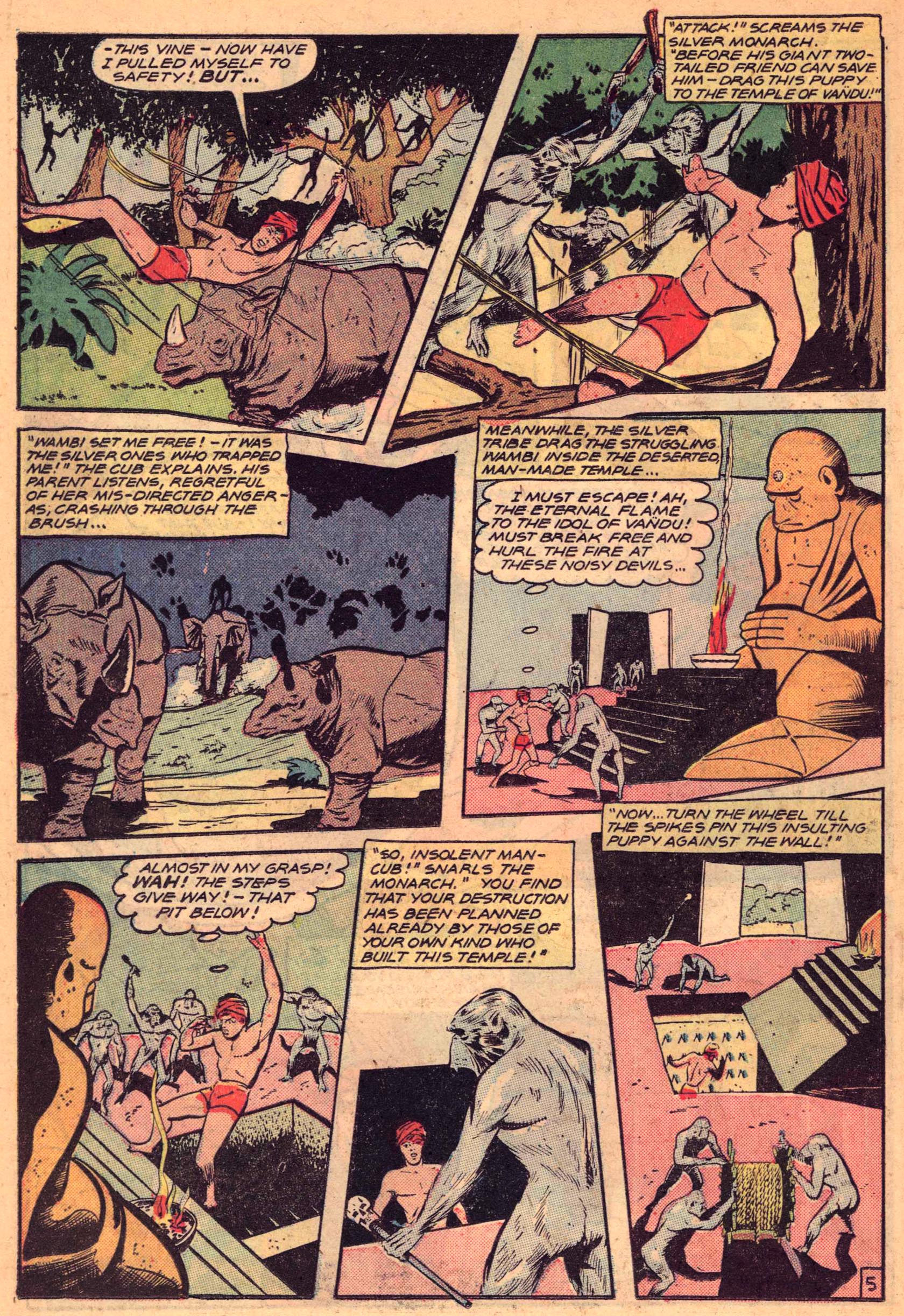 Read online Jungle Comics comic -  Issue #99 - 32