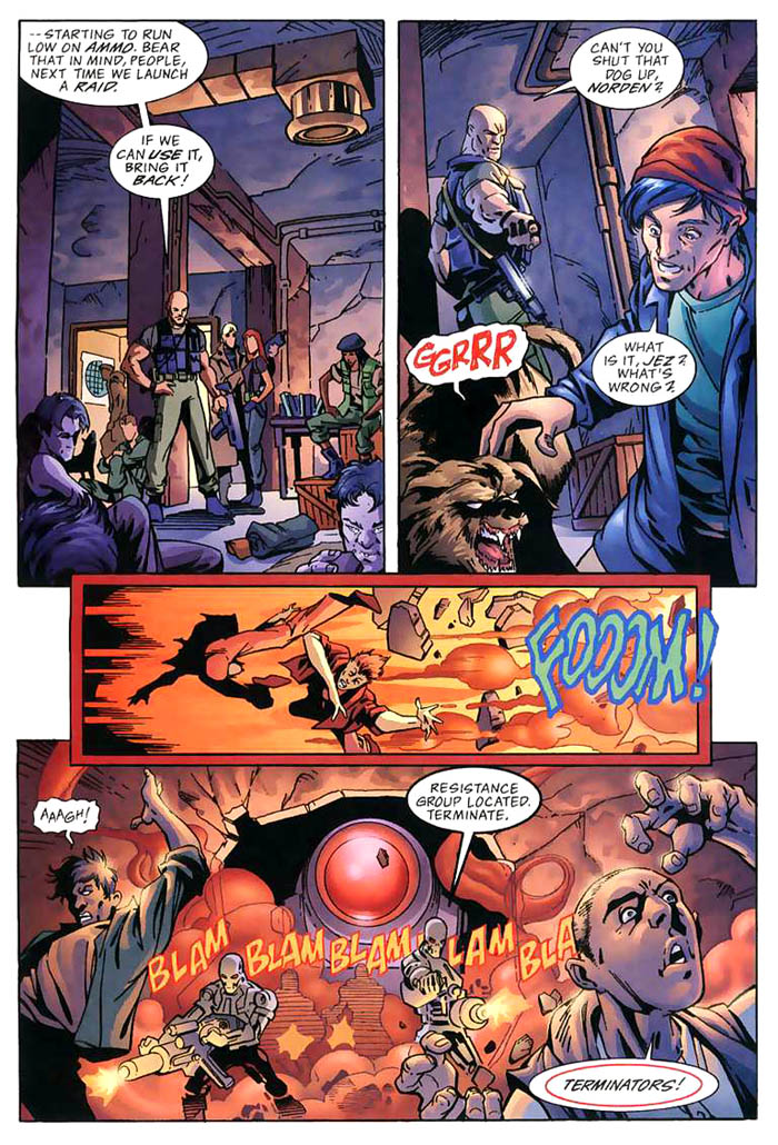 Read online The Terminator: The Dark Years comic -  Issue #1 - 4