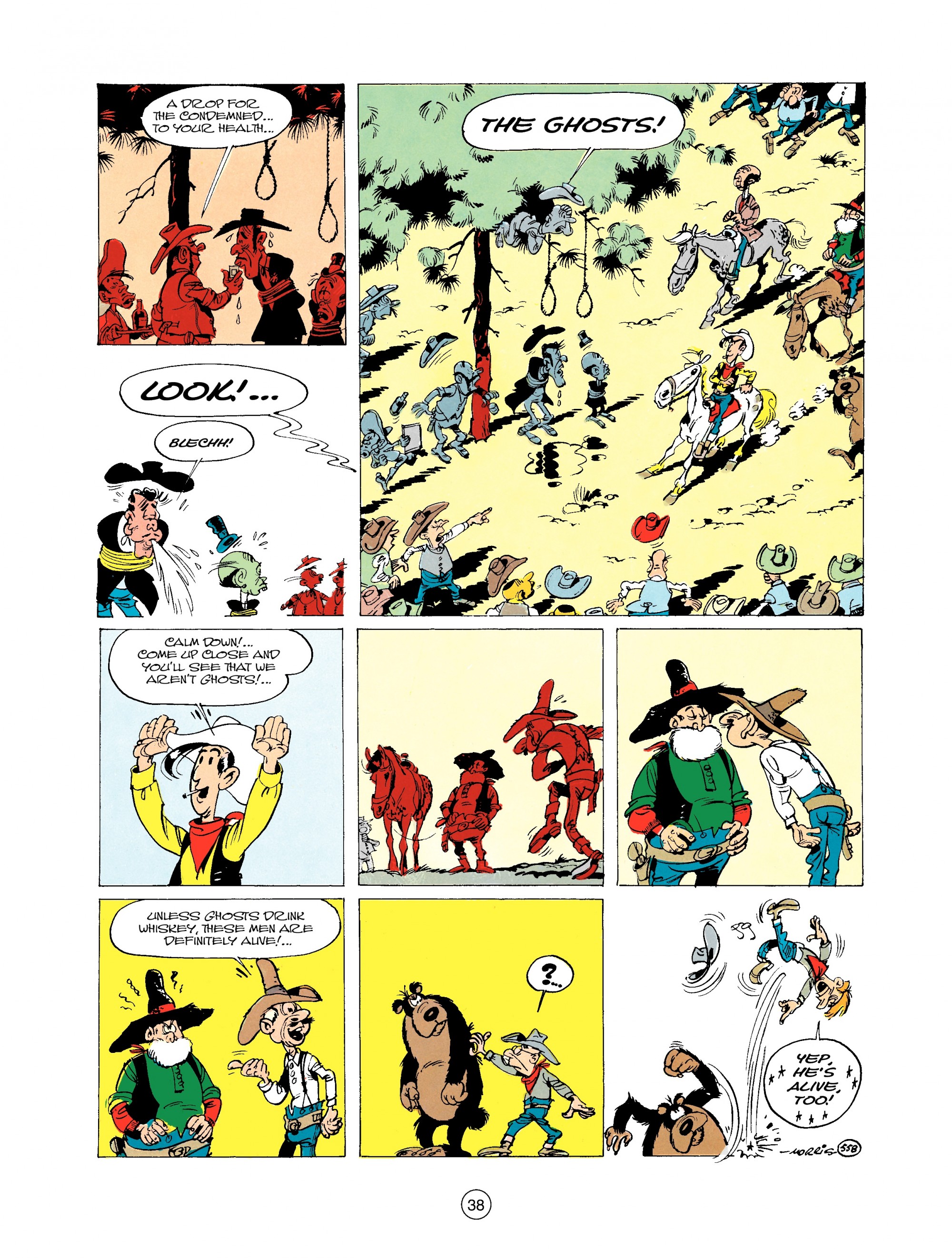 Read online A Lucky Luke Adventure comic -  Issue #24 - 38