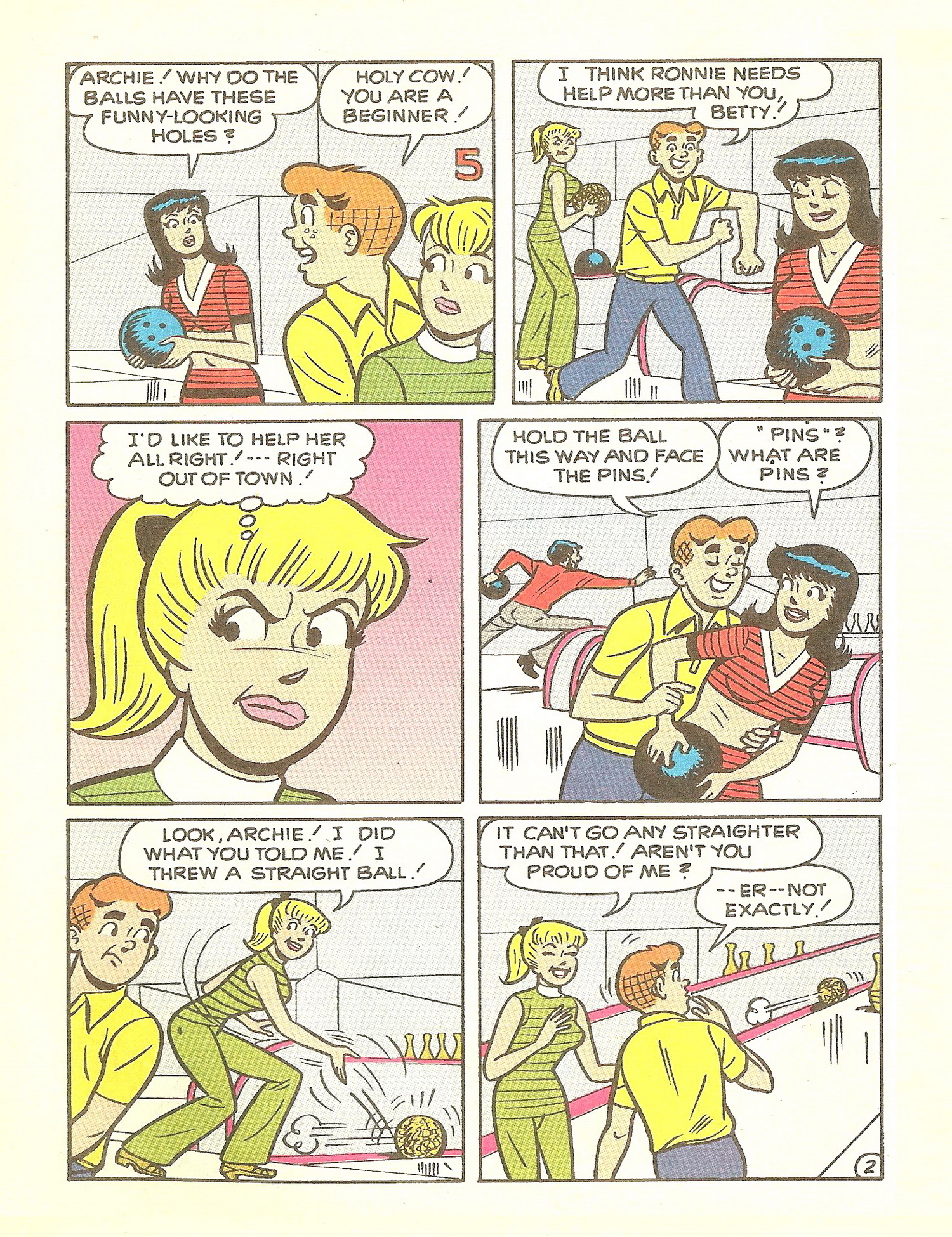 Read online Betty's Digest comic -  Issue #2 - 58