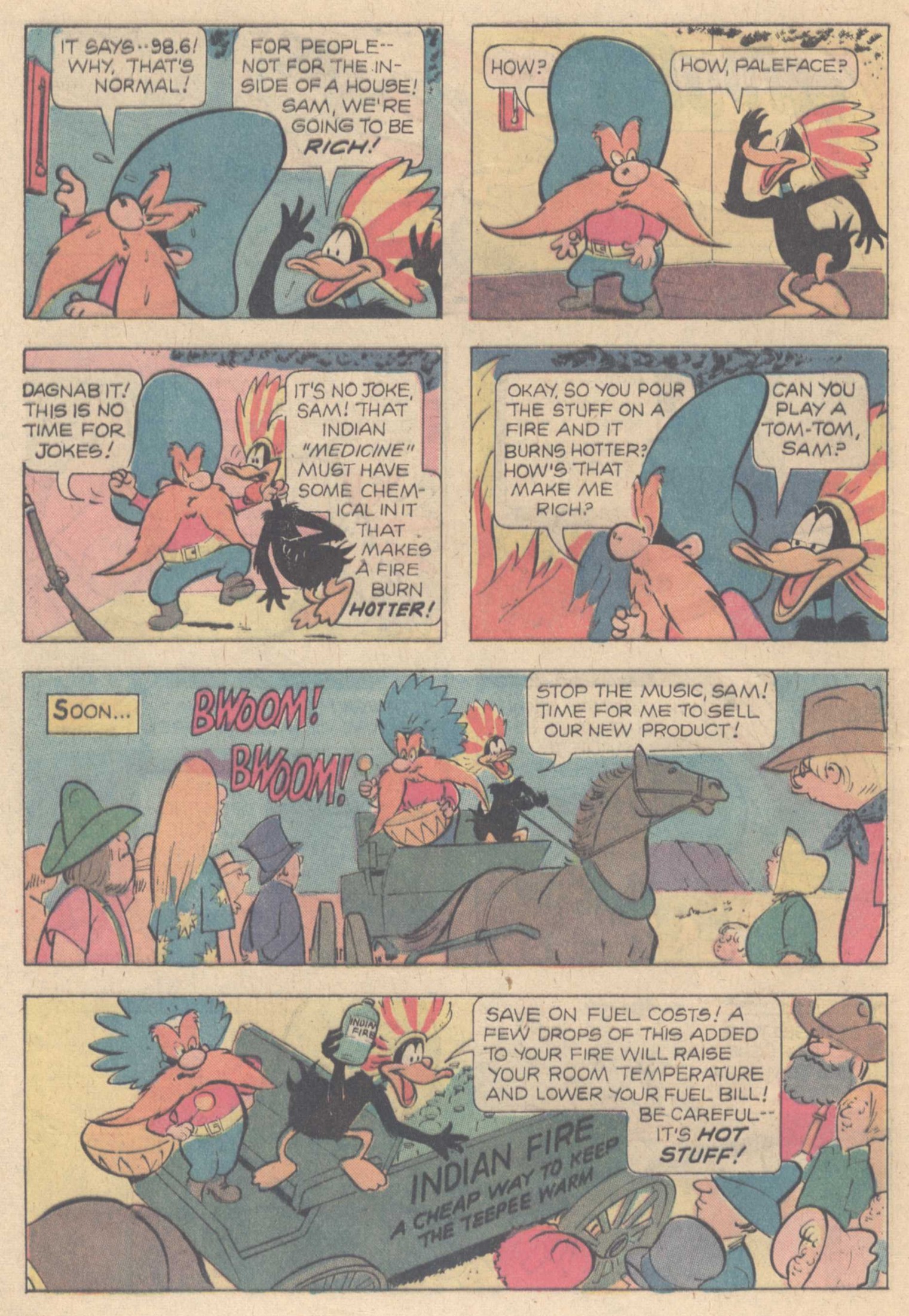 Read online Yosemite Sam and Bugs Bunny comic -  Issue #29 - 28