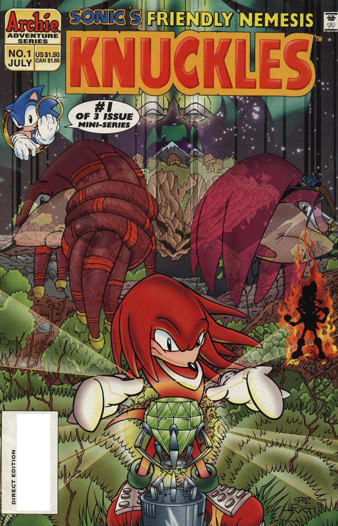 Read online Sonic's Friendly Nemesis, Knuckles comic -  Issue #1 - 1