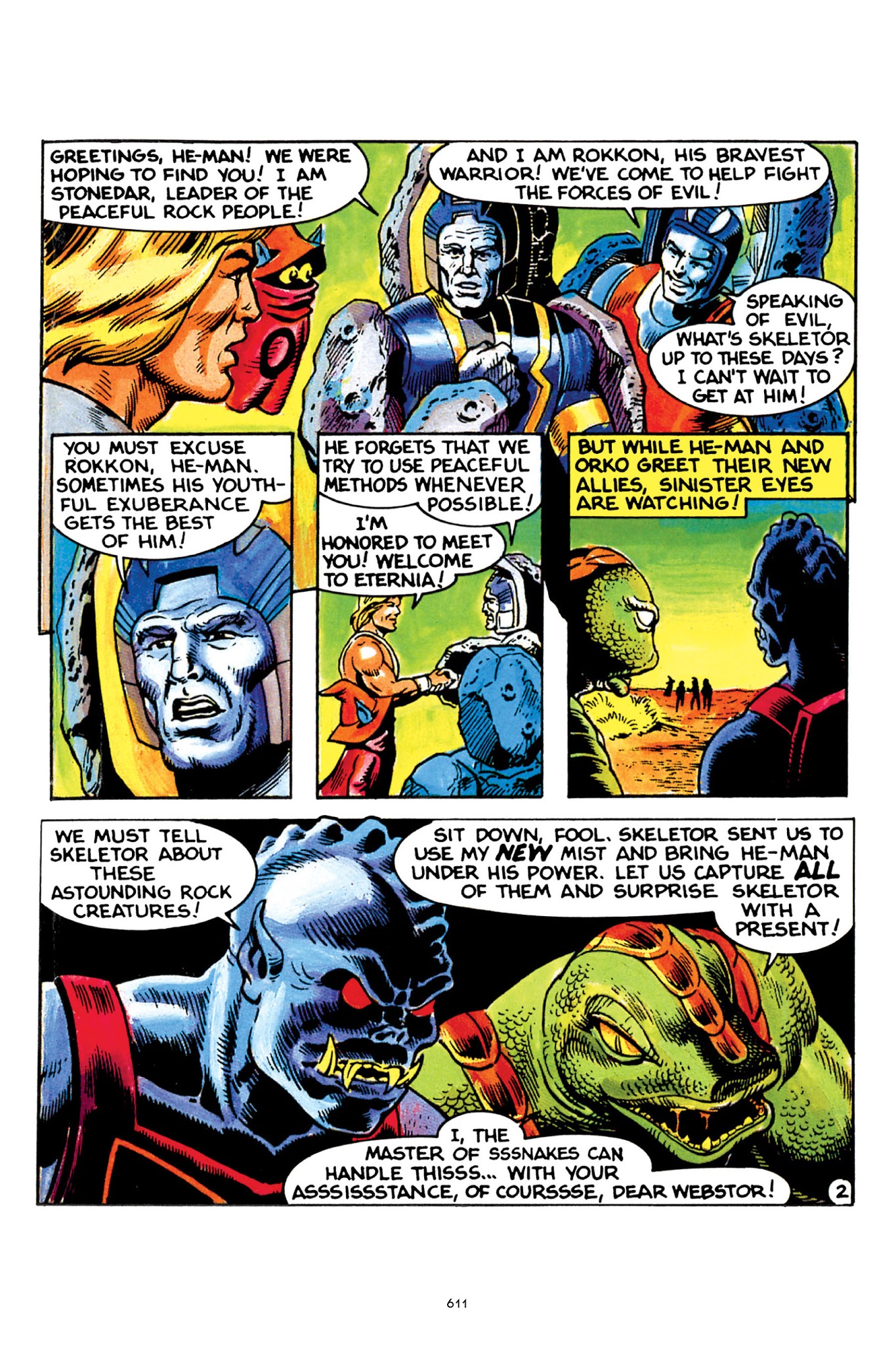 Read online He-Man and the Masters of the Universe Minicomic Collection comic -  Issue # TPB 1 - 589