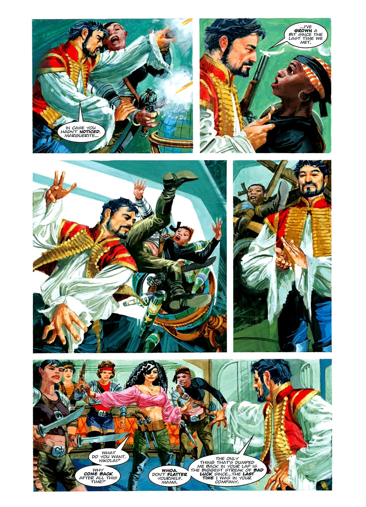 Read online Nikolai Dante comic -  Issue # TPB 6 - 122