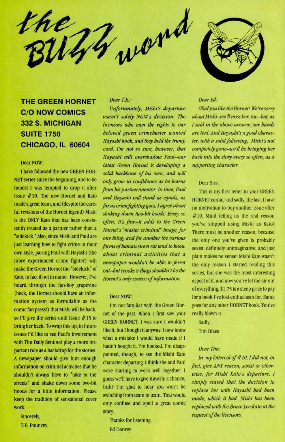 Read online The Green Hornet (1989) comic -  Issue #13 - 24