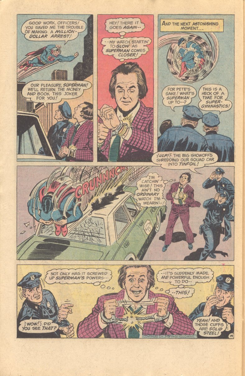 Read online Superman (1939) comic -  Issue #291 - 15