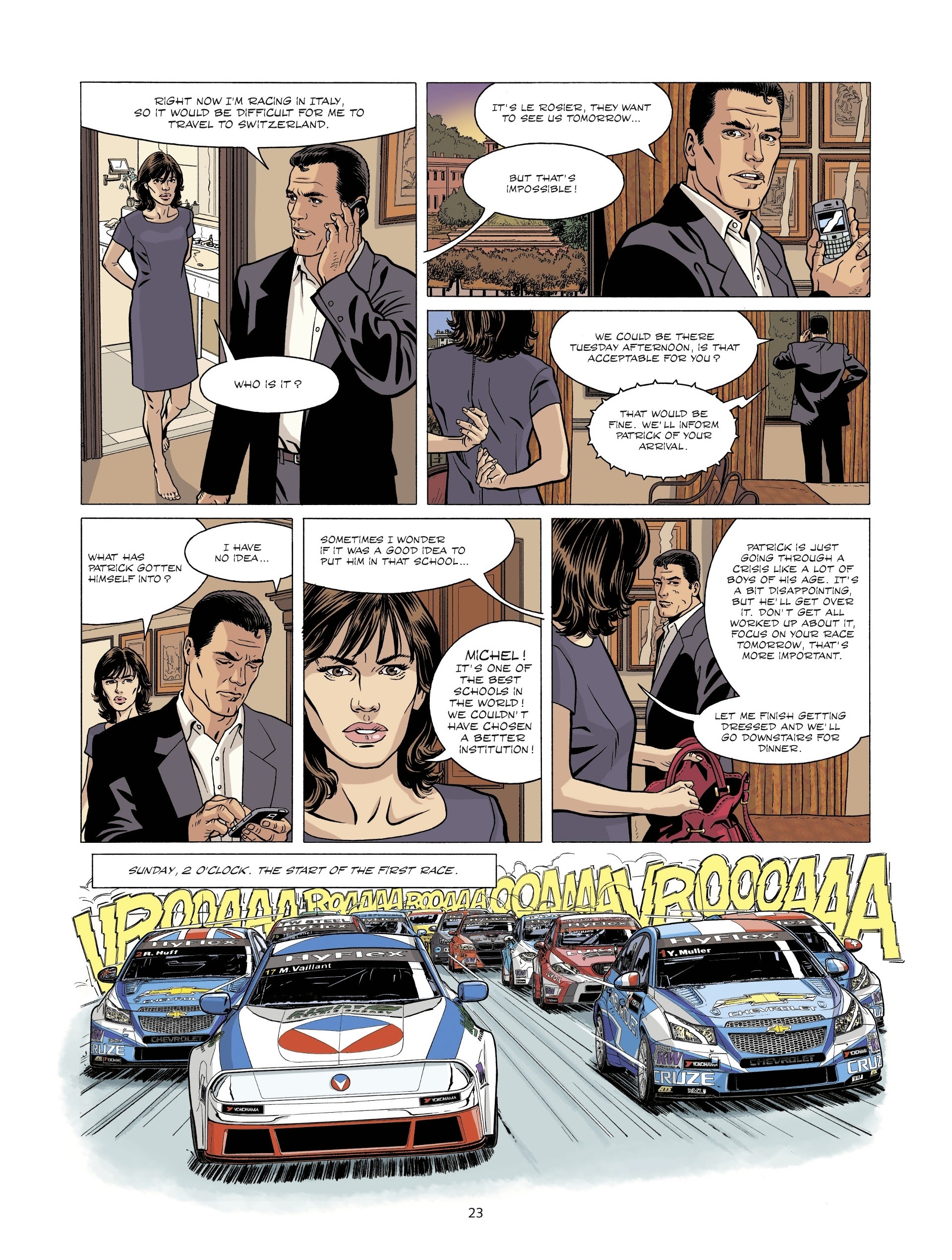 Read online Michel Vaillant comic -  Issue #1 - 25