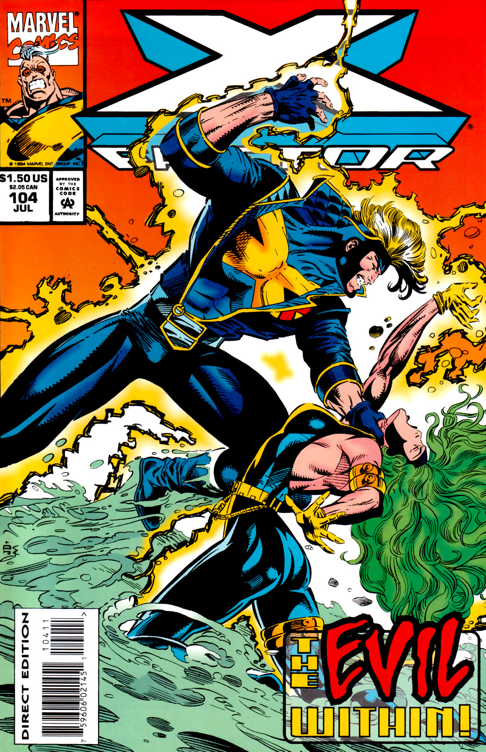 Read online X-Factor (1986) comic -  Issue #104 - 1