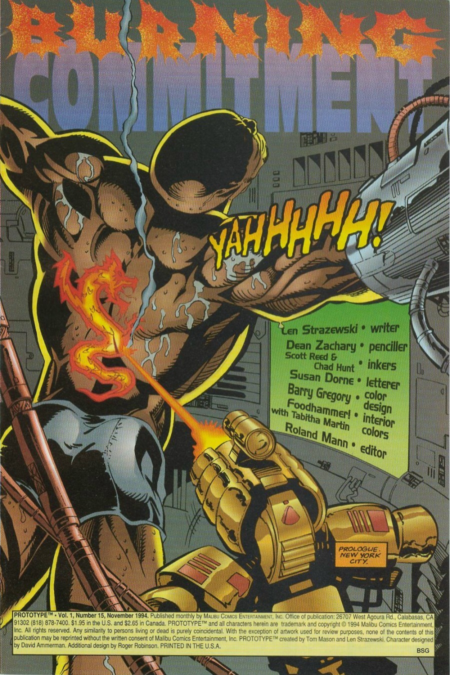 Read online Prototype (1993) comic -  Issue #15 - 3
