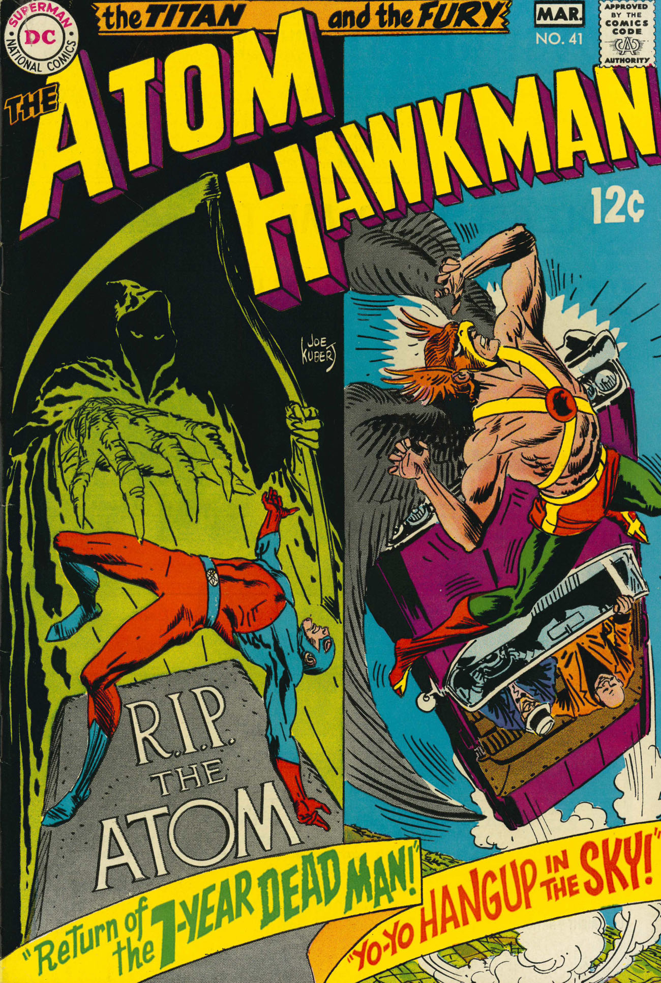 Read online The Atom and Hawkman comic -  Issue #41 - 1