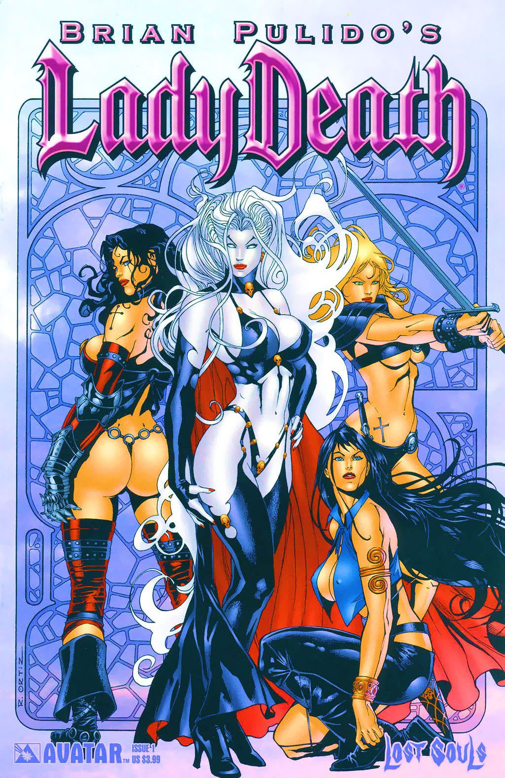 Read online Brian Pulido's Lady Death: Lost Souls comic -  Issue #1 - 1