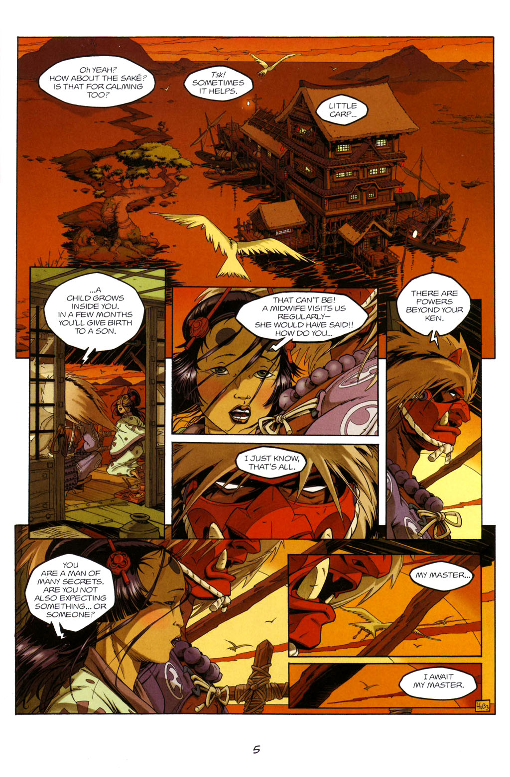 Read online Okko: The Cycle of Water comic -  Issue #1 - 6