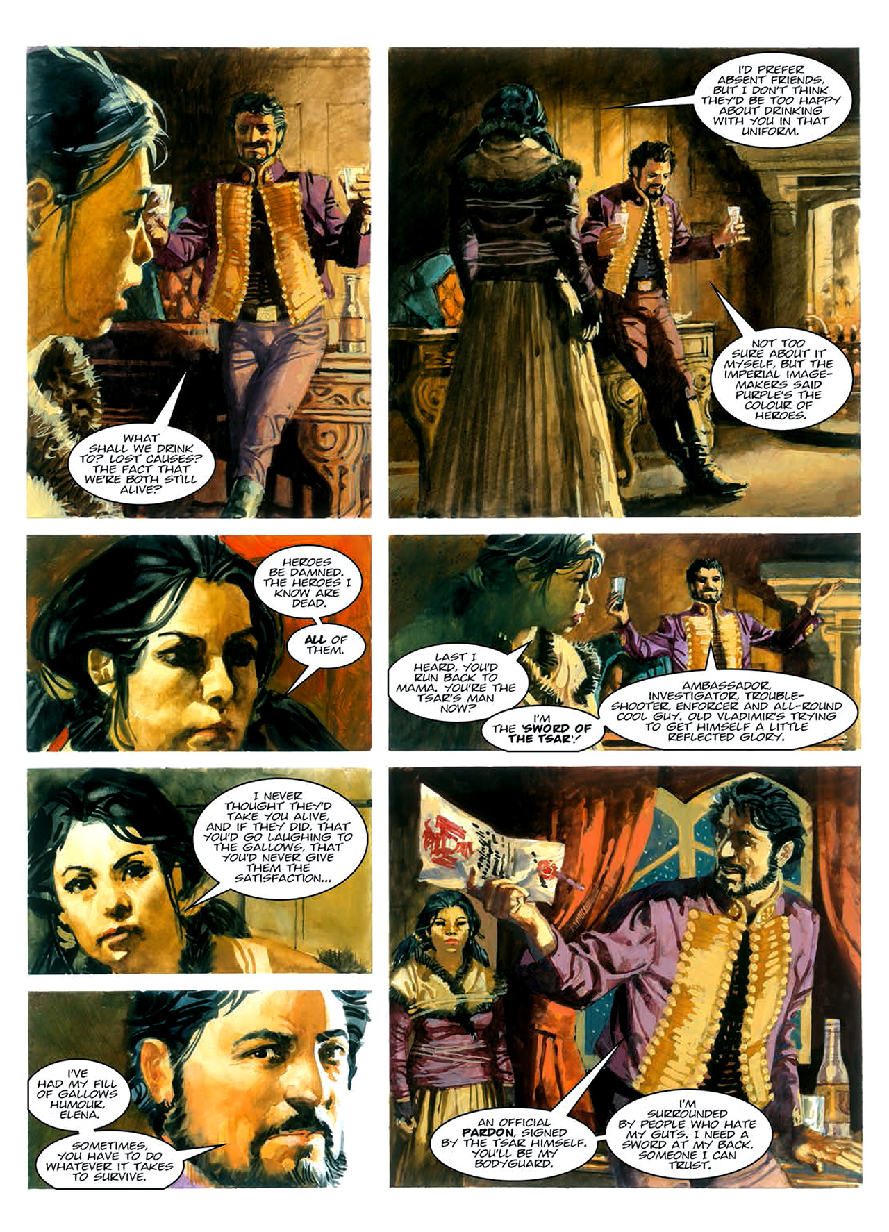 Read online Nikolai Dante comic -  Issue # TPB 8 - 10