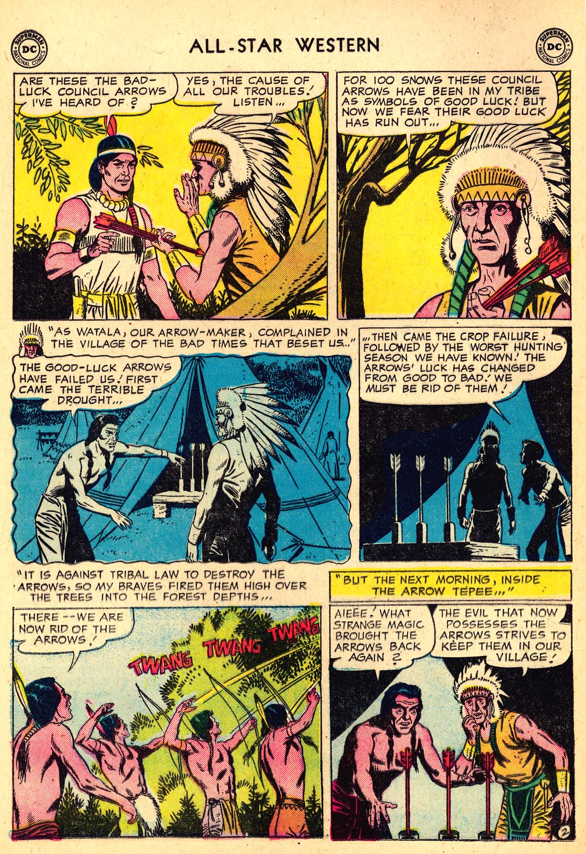 Read online All-Star Western (1951) comic -  Issue #96 - 12