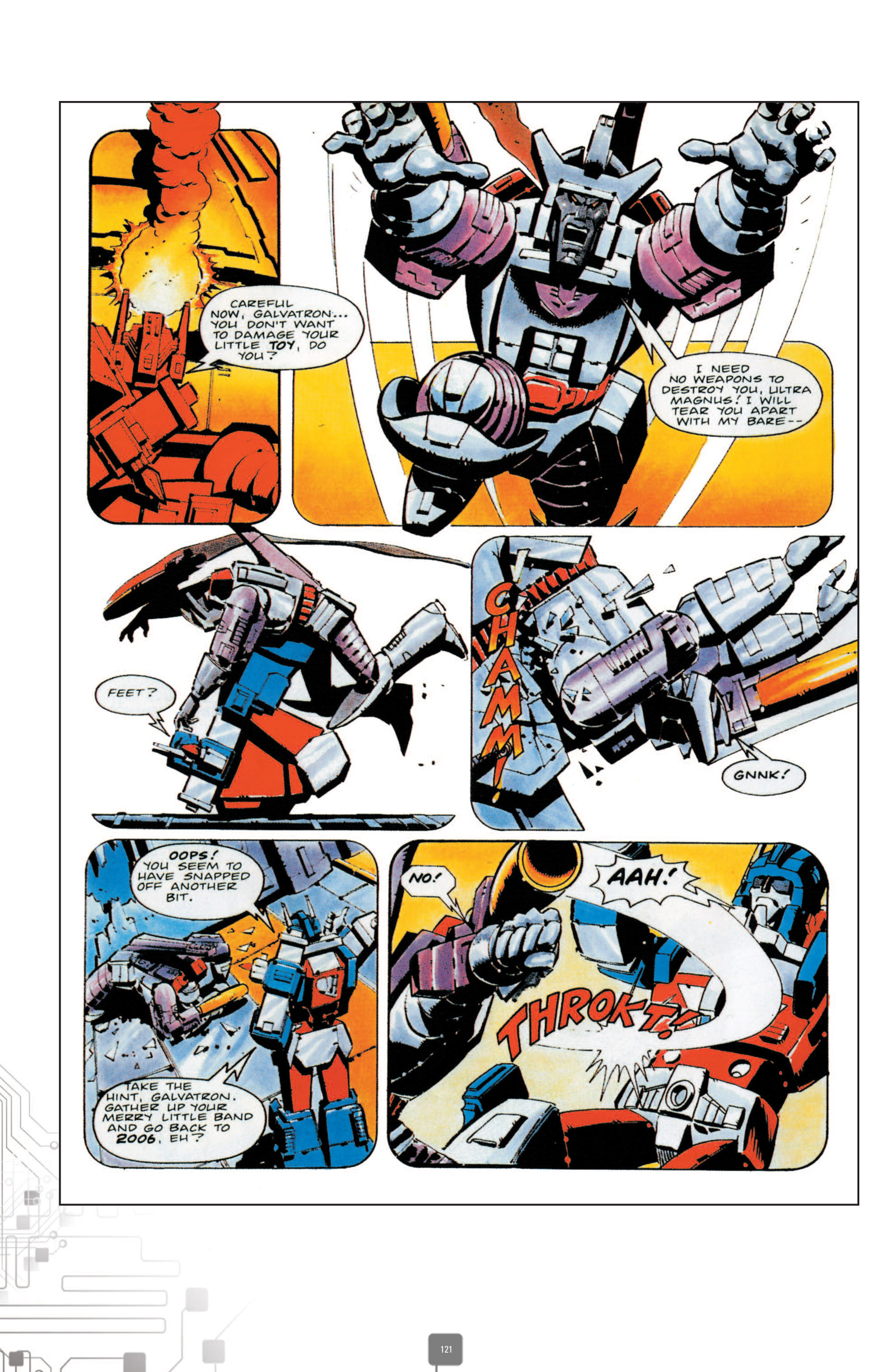 Read online The Transformers Classics UK comic -  Issue # TPB 3 - 122