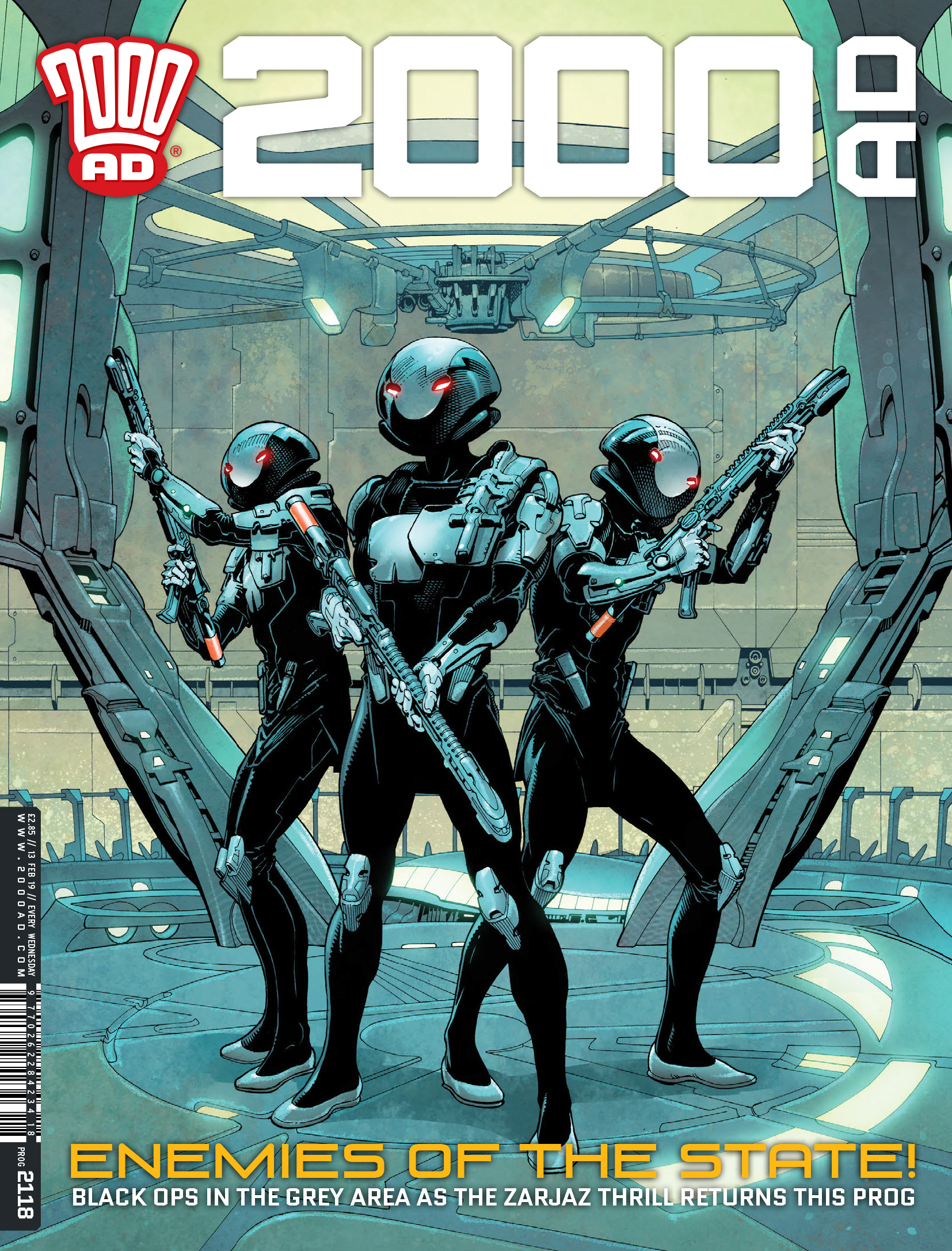 Read online 2000 AD comic -  Issue #2118 - 1