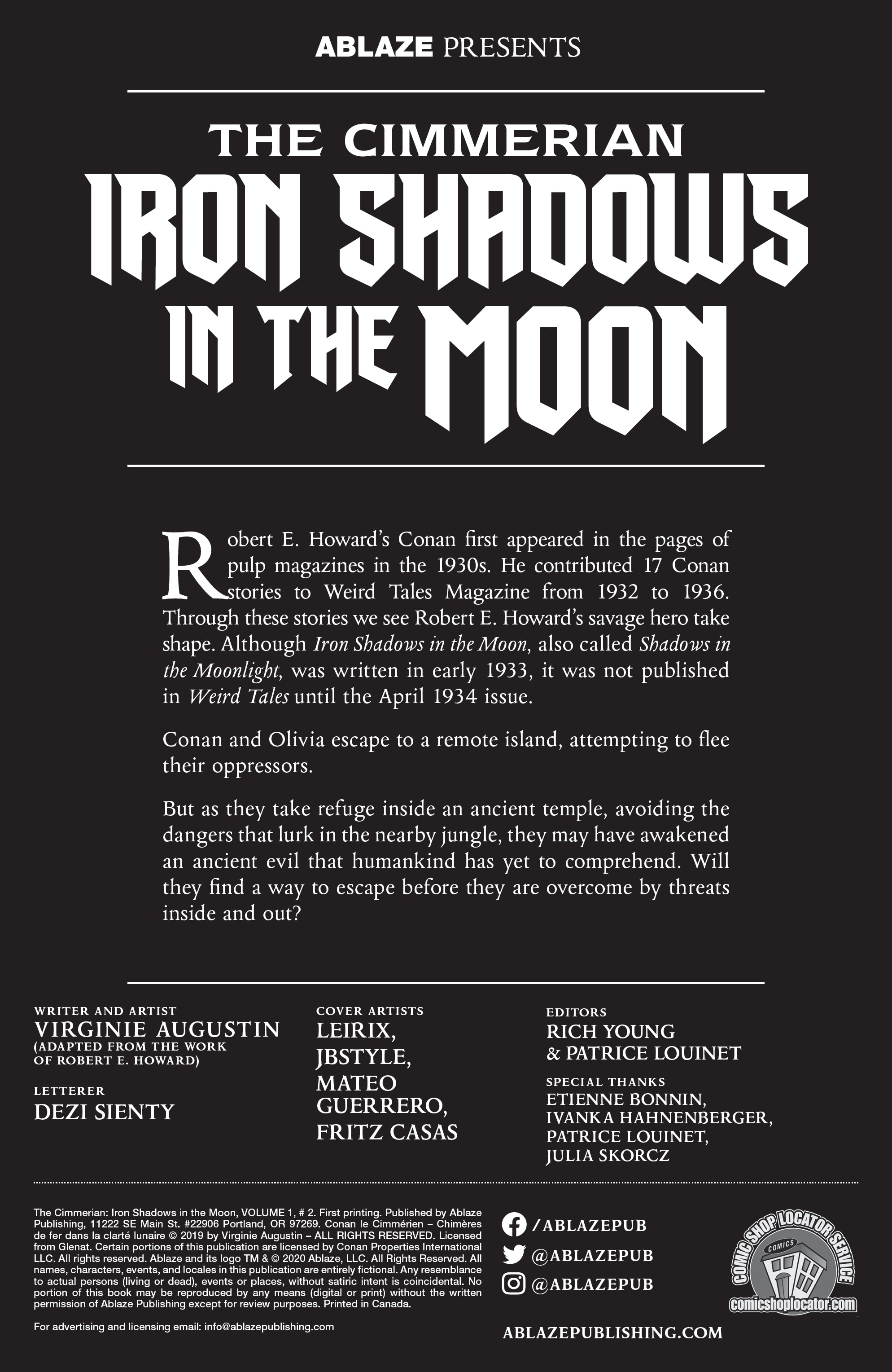 Read online The Cimmerian: Iron Shadows in the Moon comic -  Issue #2 - 2