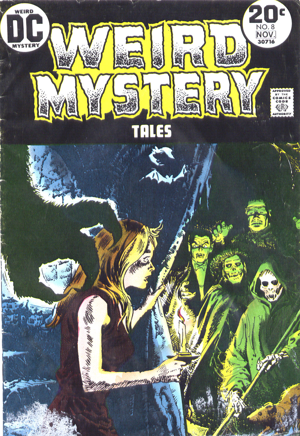 Read online Weird Mystery Tales comic -  Issue #8 - 1