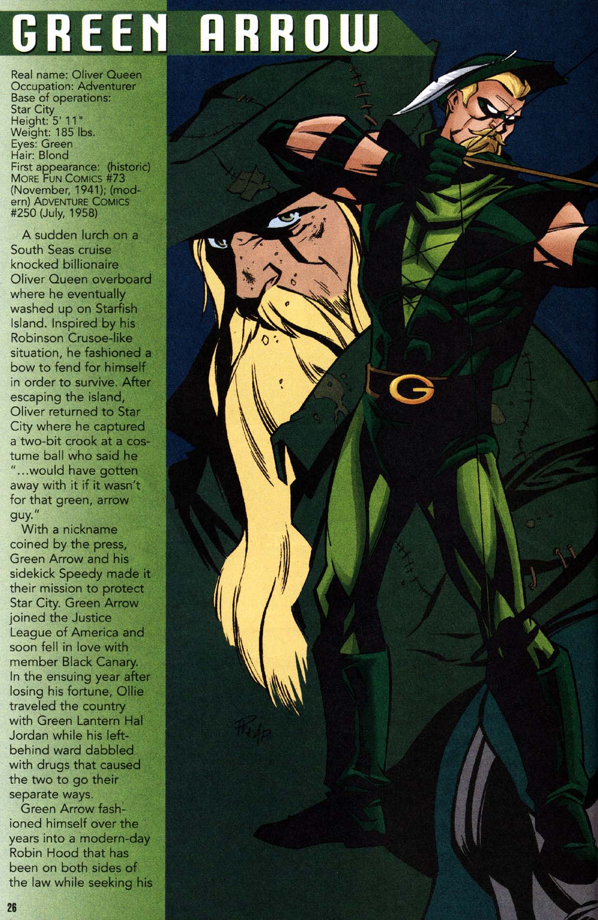 Read online Green Arrow Secret Files and Origins comic -  Issue # Full - 28