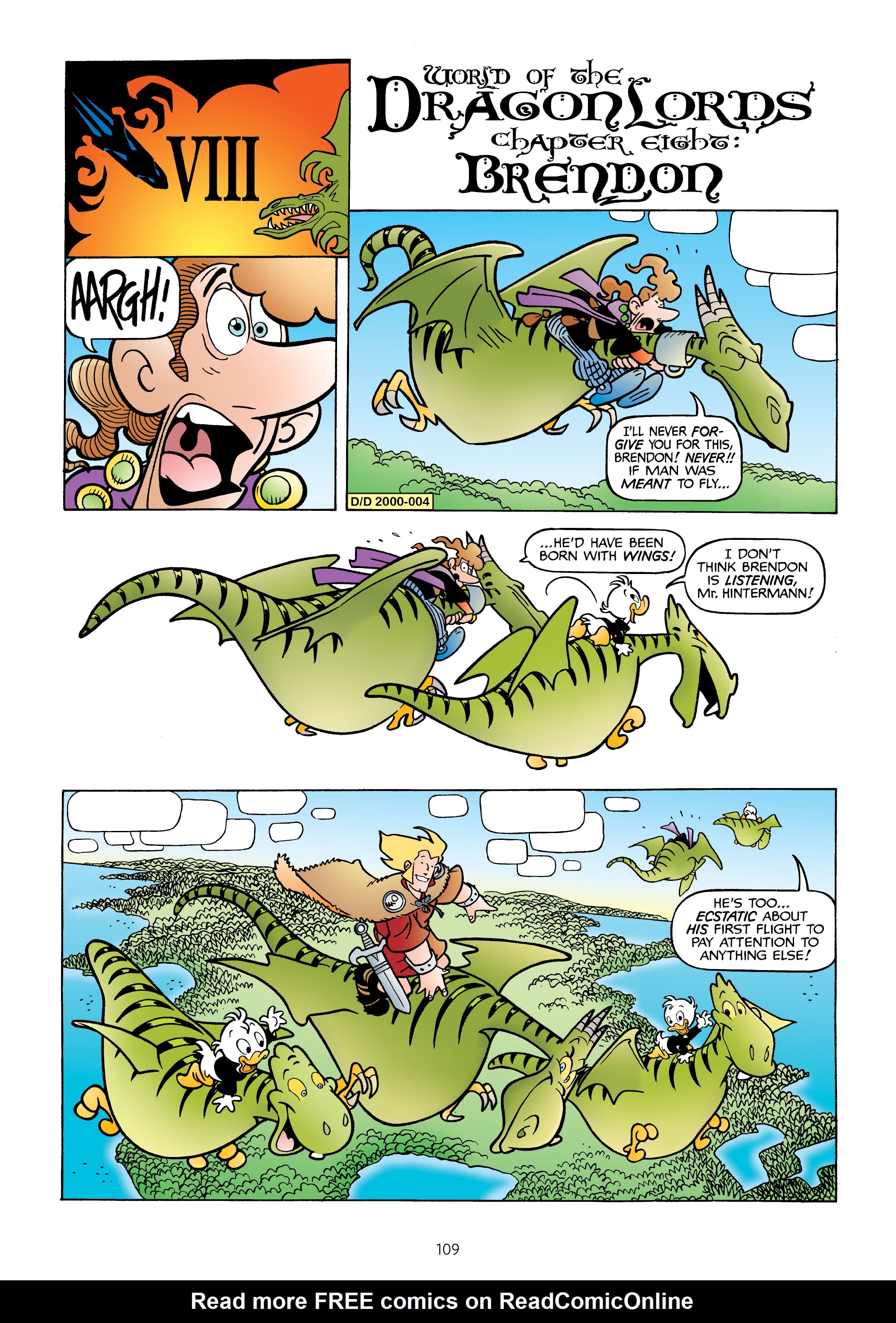 Read online Donald Duck and Uncle Scrooge: World of the Dragonlords comic -  Issue # TPB (Part 2) - 10