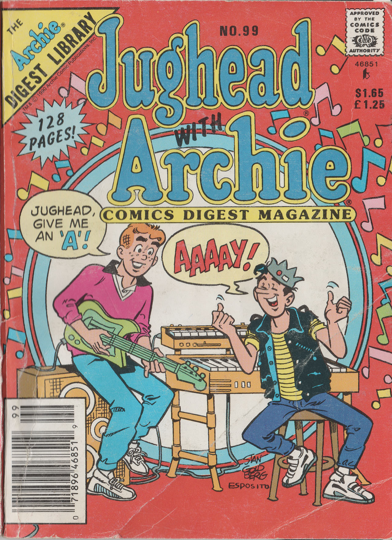 Read online Jughead with Archie Digest Magazine comic -  Issue #99 - 2