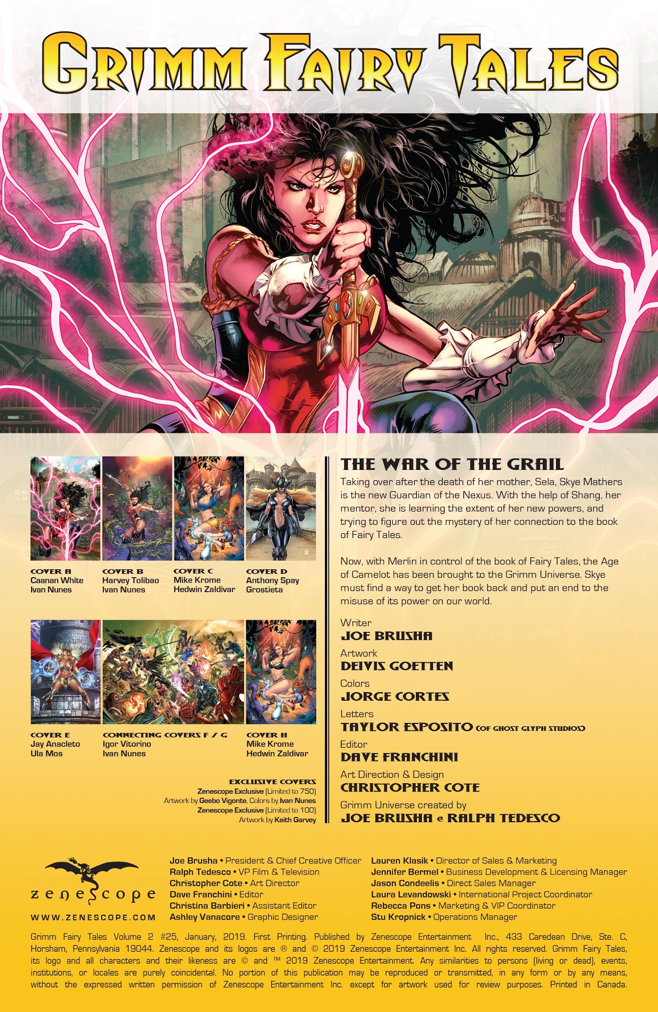 Read online Grimm Fairy Tales (2016) comic -  Issue #25 - 3