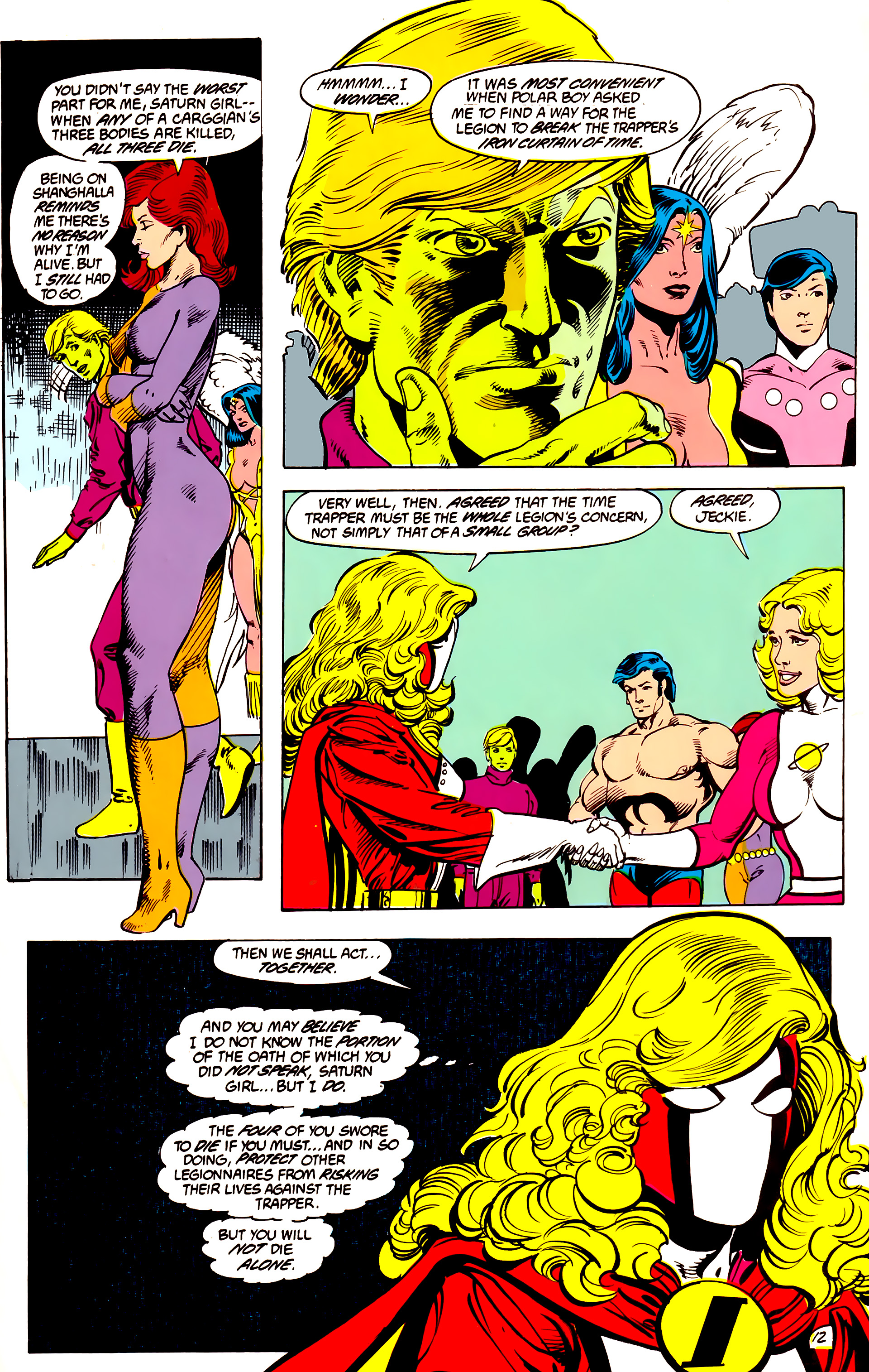 Legion of Super-Heroes (1984) 49 Page 12
