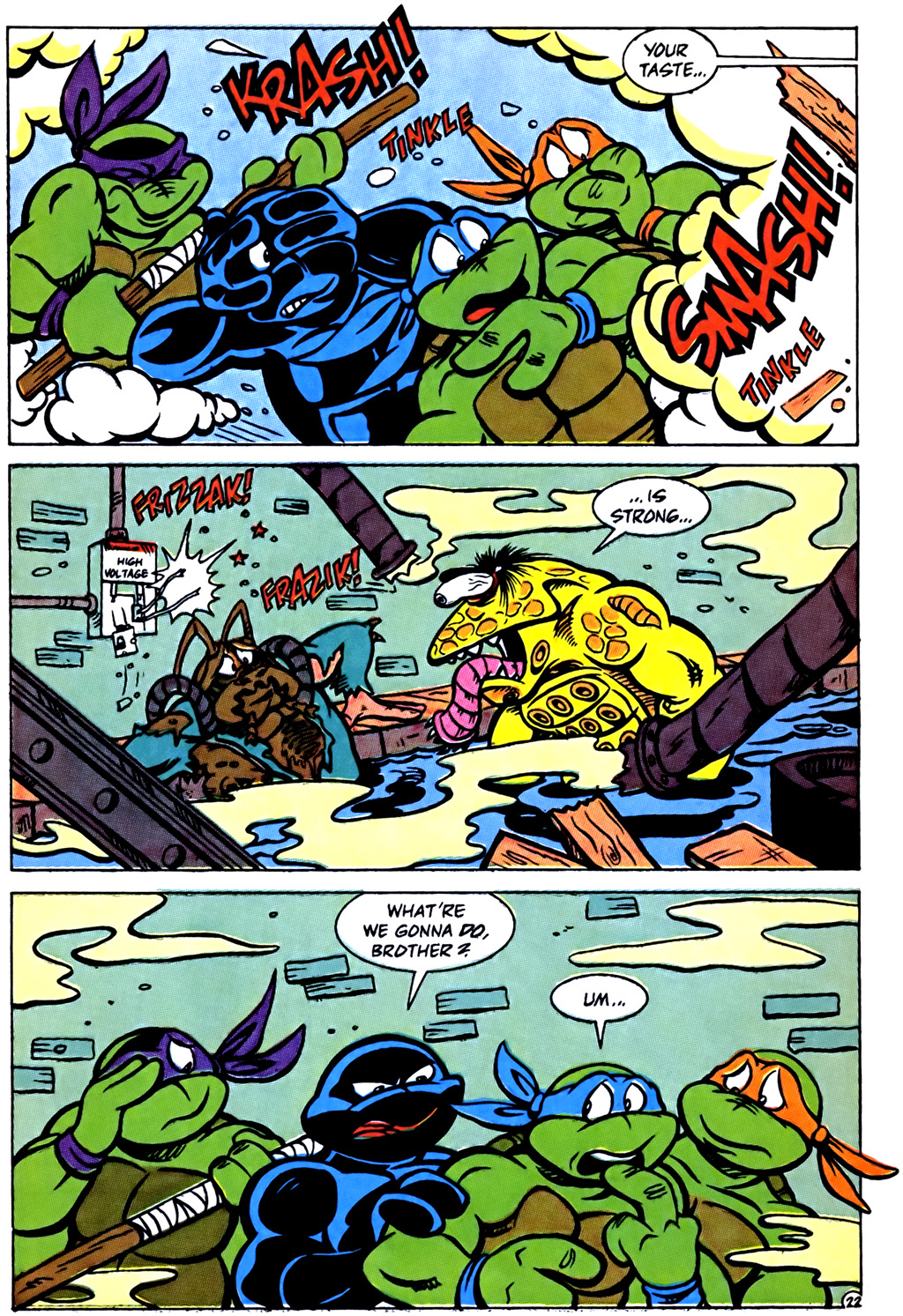 Read online Teenage Mutant Ninja Turtles Adventures (1989) comic -  Issue #10 - 23