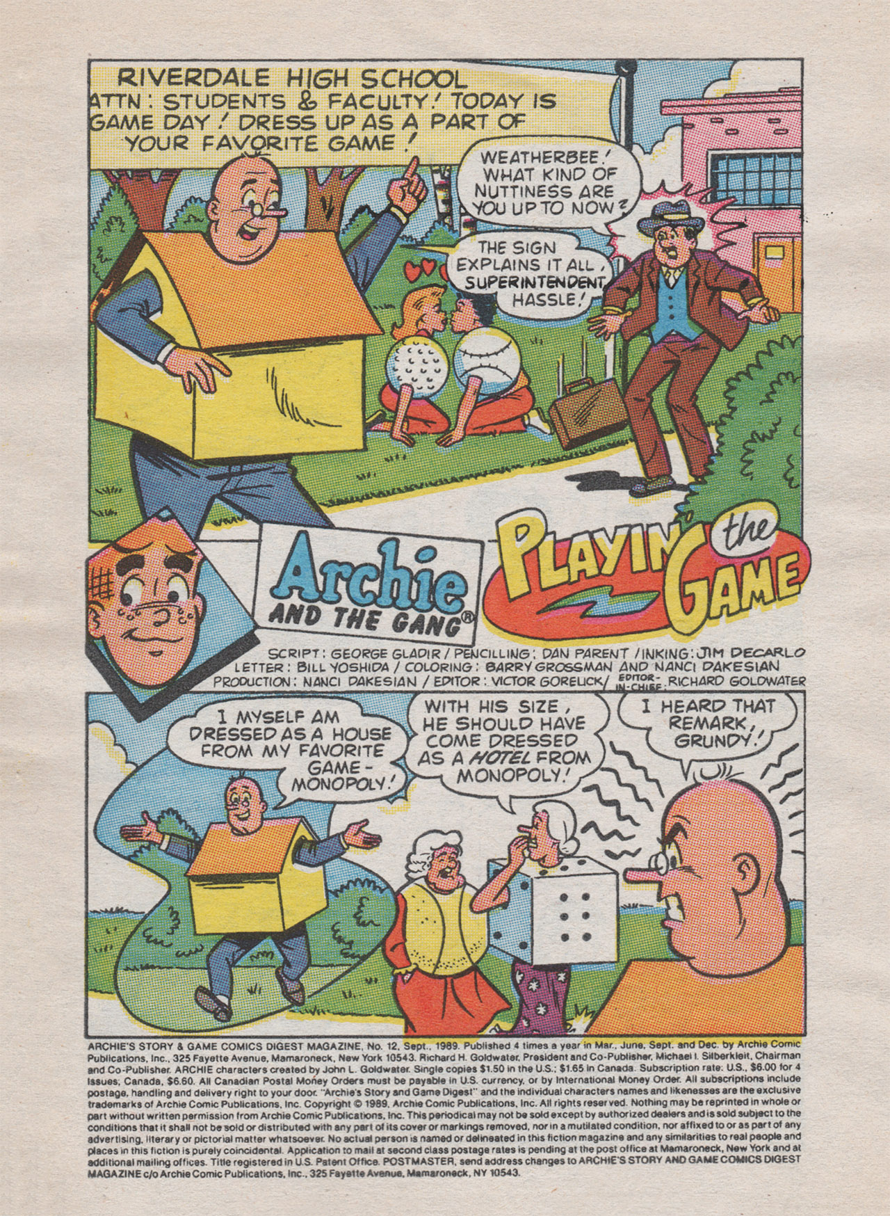 Read online Archie's Story & Game Digest Magazine comic -  Issue #12 - 4