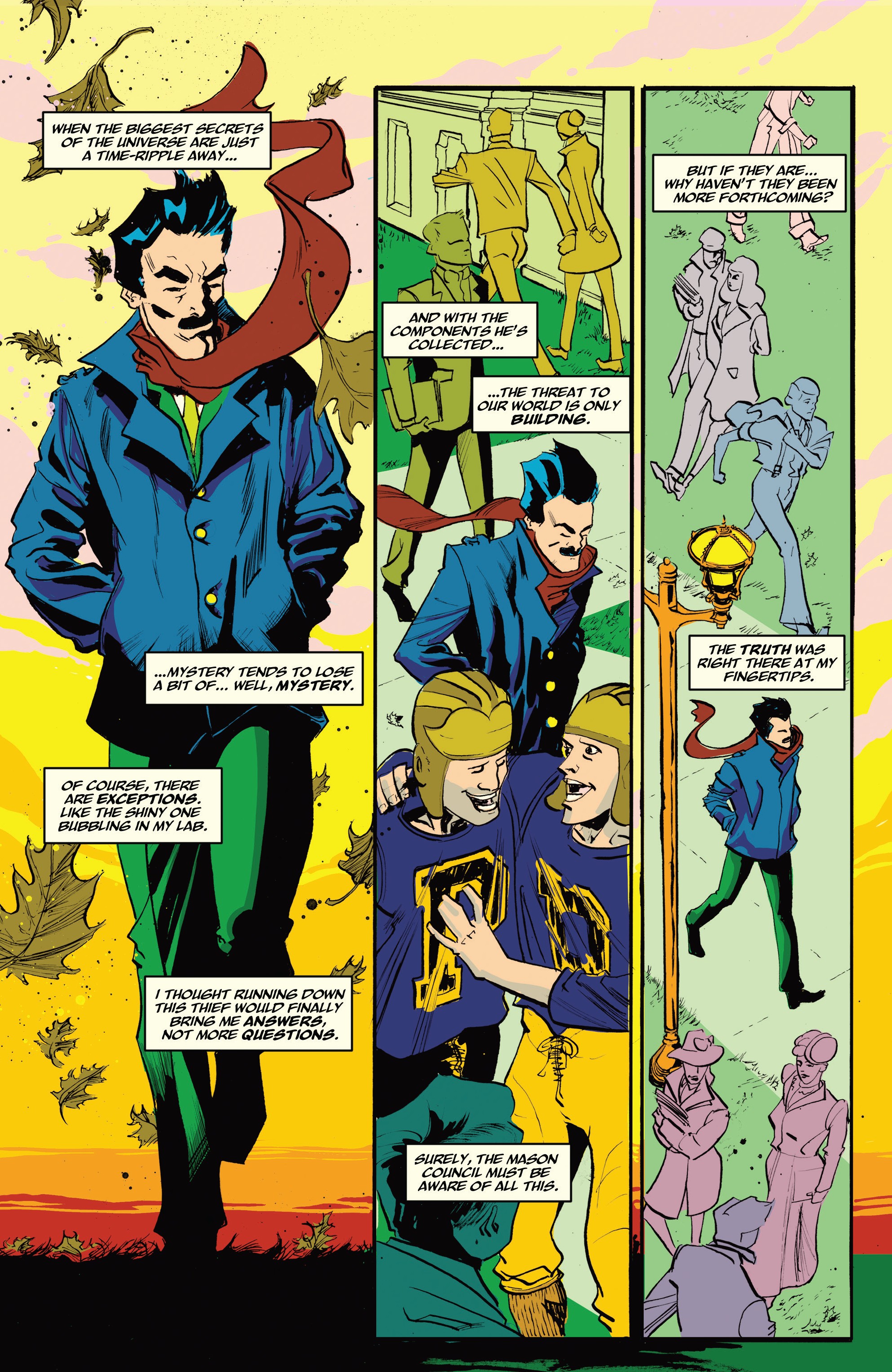 Read online Albert Einstein: Time Mason comic -  Issue #5 - 22