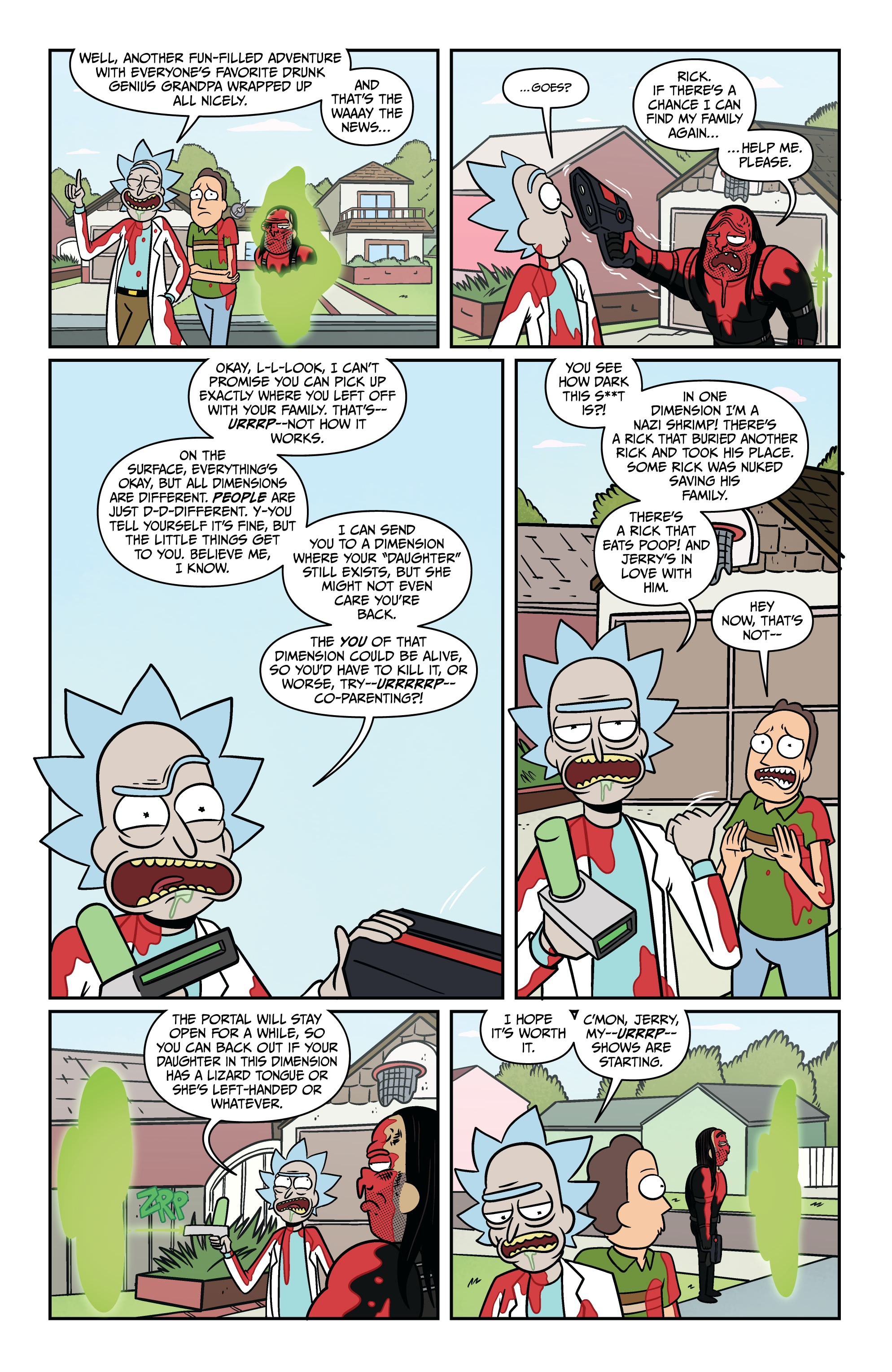 Read online Rick and Morty Presents: Jaguar comic -  Issue # Full - 29