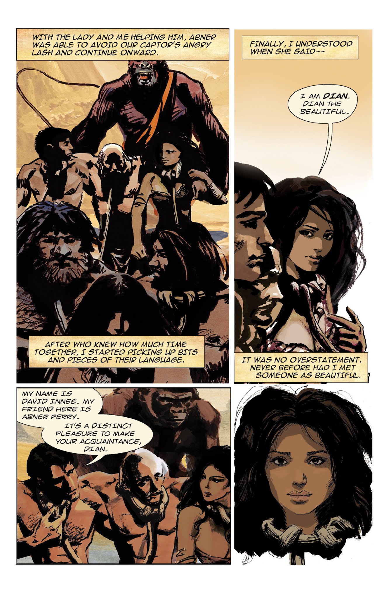 Read online Edgar Rice Burroughs' At the Earth's Core comic -  Issue # TPB - 33