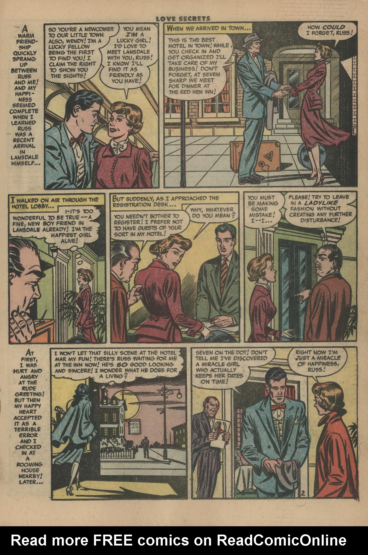 Read online Love Secrets (1953) comic -  Issue #32 - 19