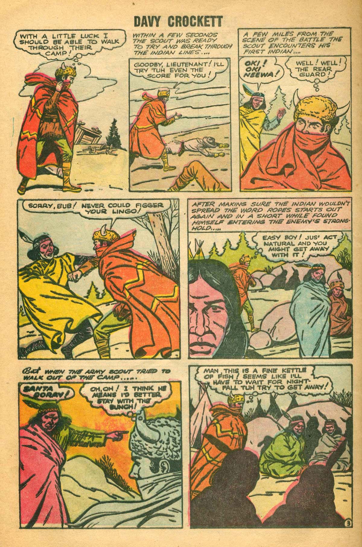 Read online Davy Crockett comic -  Issue #3 - 28