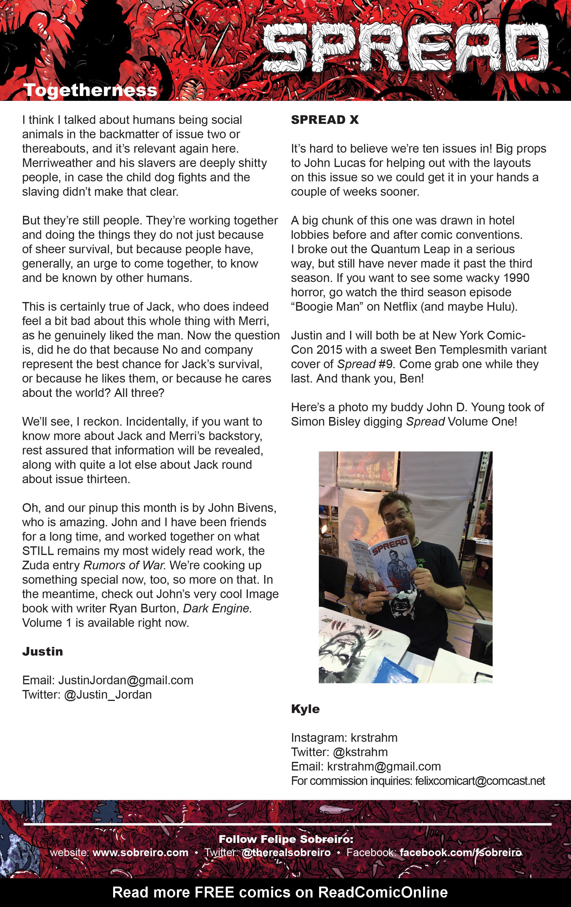 Read online Spread comic Issue 10