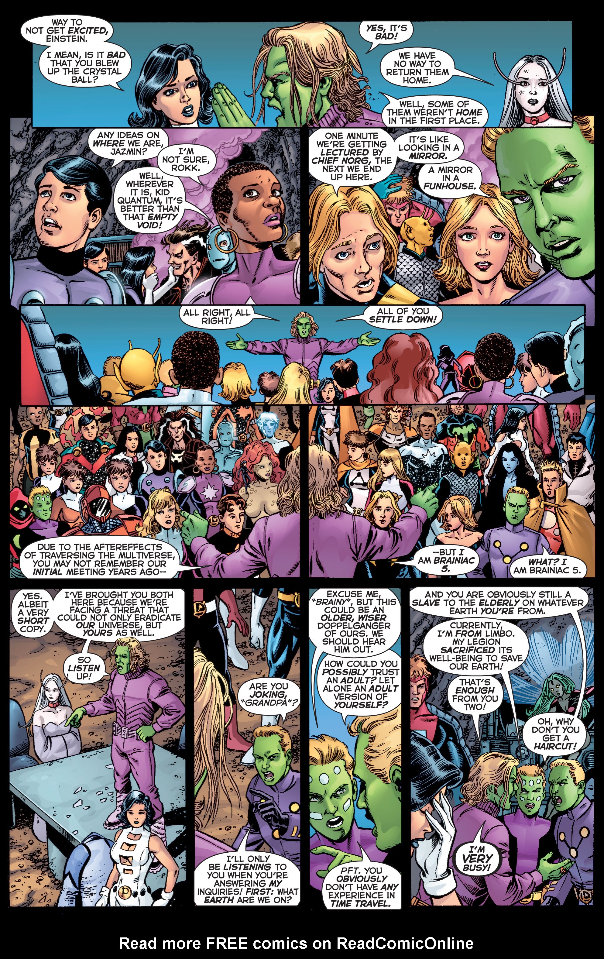 Read online Final Crisis: Legion of Three Worlds comic -  Issue #2 - 28